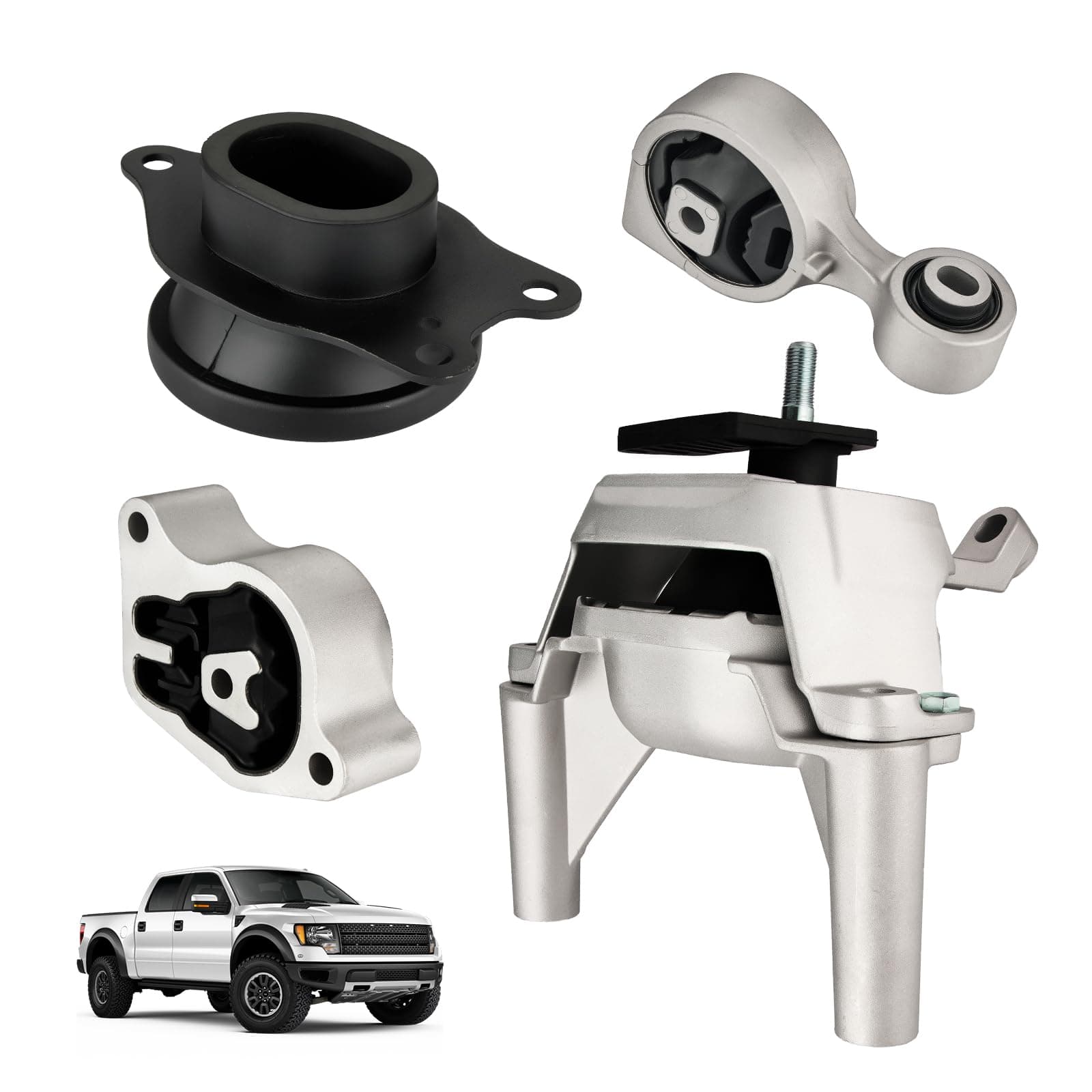 BDFHYK 4PCS Engine Motor and Trans Mounts Compatible with Nissan Altima 2007-2012 L4 2.5L Replace DEA: A4350,OEM NO: 11350-JA00A,DEA: A4353,OEM NO: 11210-JA000,DEA: A4339,OEM NO:11360-JA000