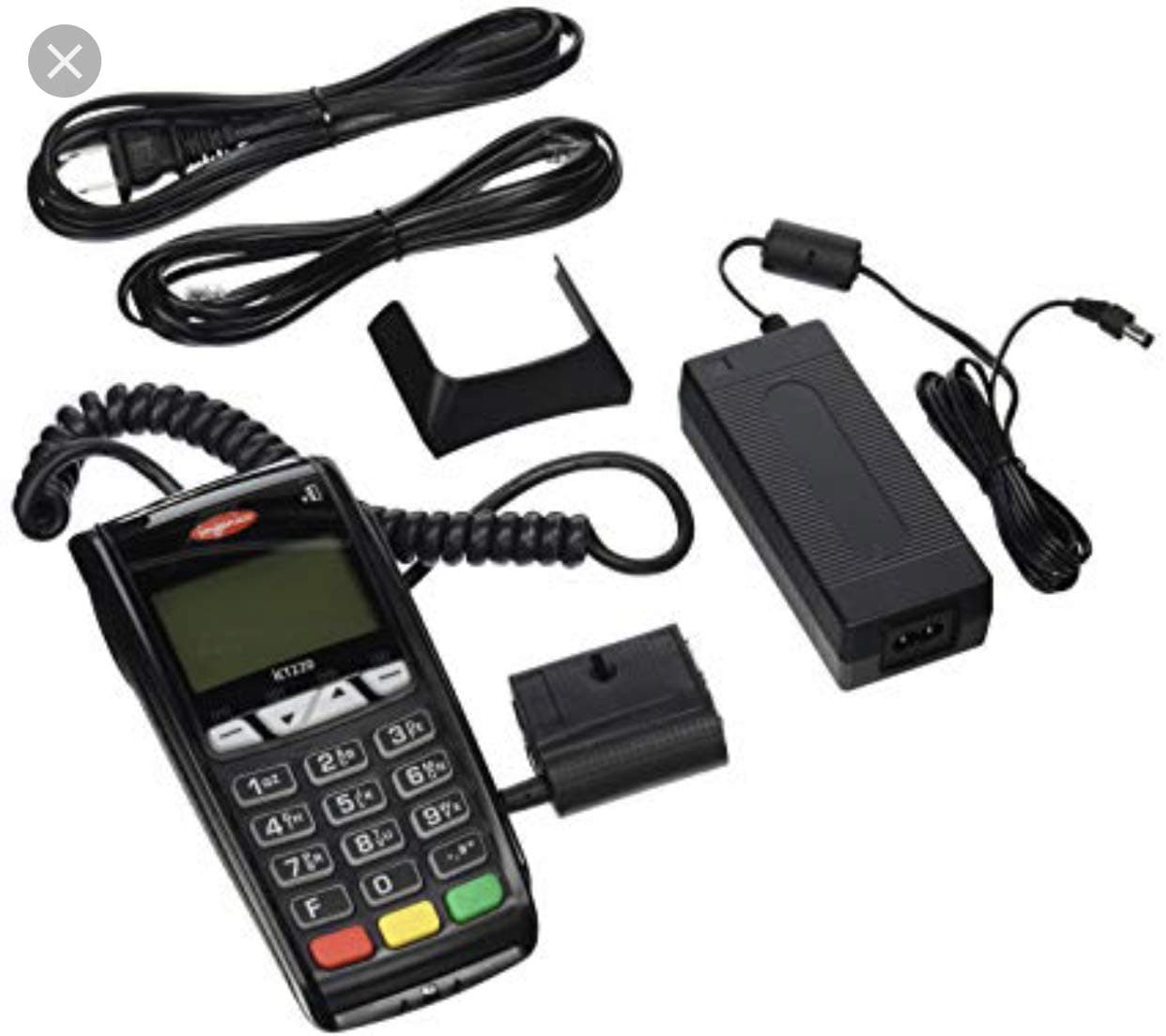 ELAVON Compatible Ingenico ICT220 Dual Com Terminal with Apple Pay and EMV/Smart Card Reader