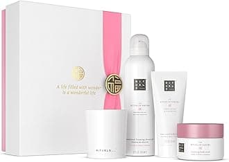 RITUALS Gift Set The Ritual of Sakura Medium - Home and Skincare Products Enriched with Cherry Blossom and Rice Milk - Bath Gift Box with Renewing and Soothing Properties