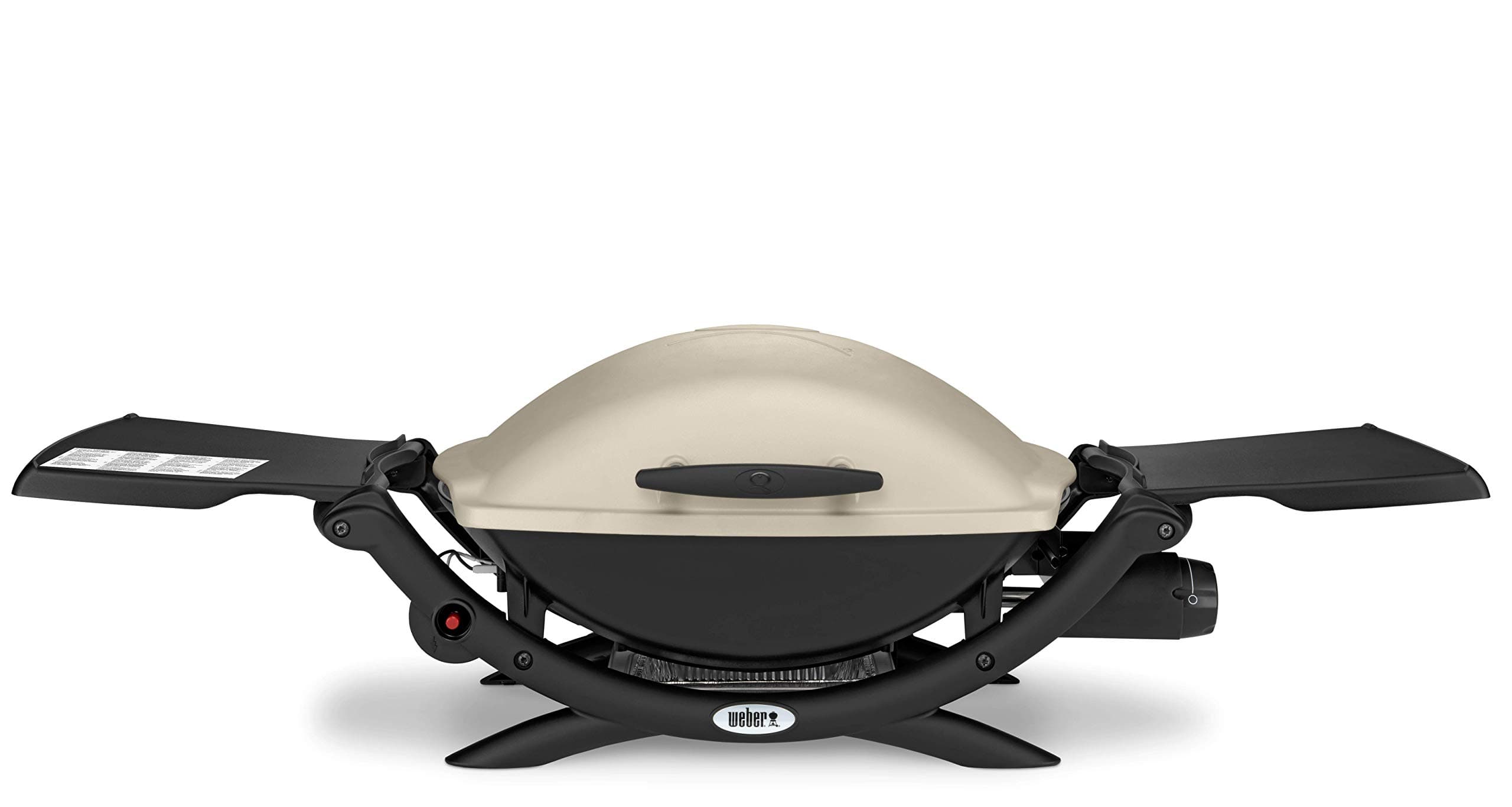 Weber Q2000 Titanium Gas Barbecue with Side Table
