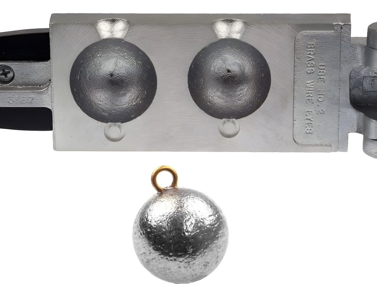 Do It Mold Cannon Ball Sinker Sz: 8 and 10 Oz Do it Mold (3187) CB-2-810B