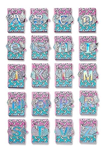 Justice For Girls Winged Unicorn Initial Journal Diary (S)