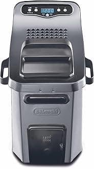 DeLonghi America D44528DZ Livenza Easy Clean Deep Fryer, Silver