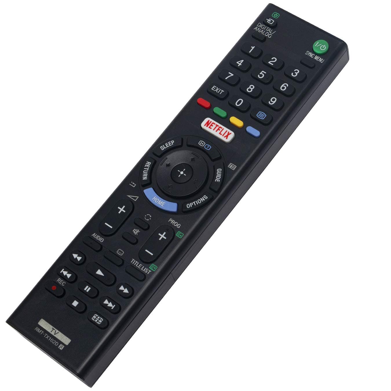 VINABTY RMT-TX102D Replacement Remote Fit for Sony Android TV KDL-32WD756 KDL-32WD751 KDL-32WD752 KDL-40WD653 KDL-32WD754 KDL-48WD653 KDL-32WD603 KDL-32WD757 KDL-48R553C KDL-43WD752 KDL-49WD755