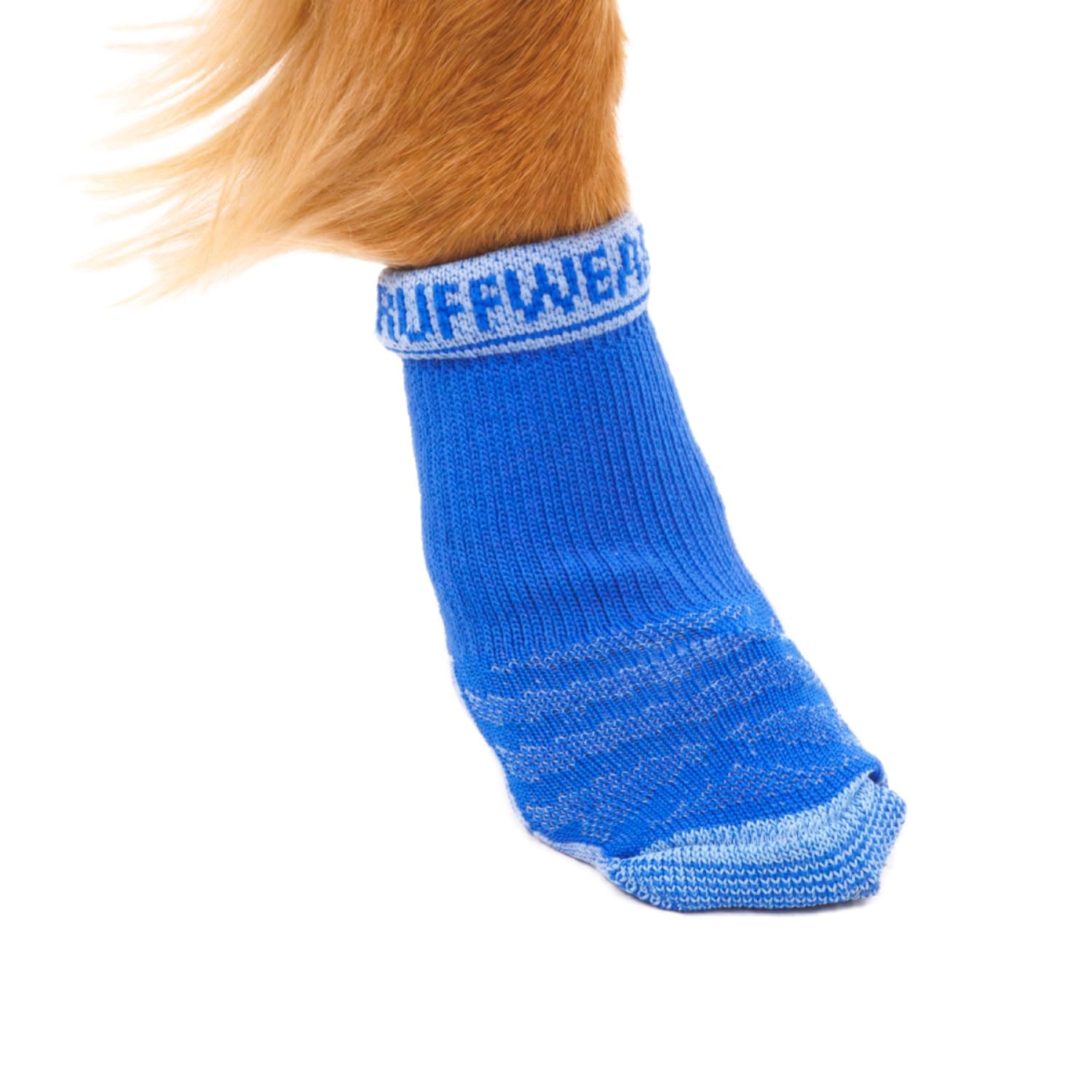 Ruffwear, Bark'n Boot Socks, Comfortable Dog Socks & Boot Liners, Blue Pool, 1.50"/1.75"