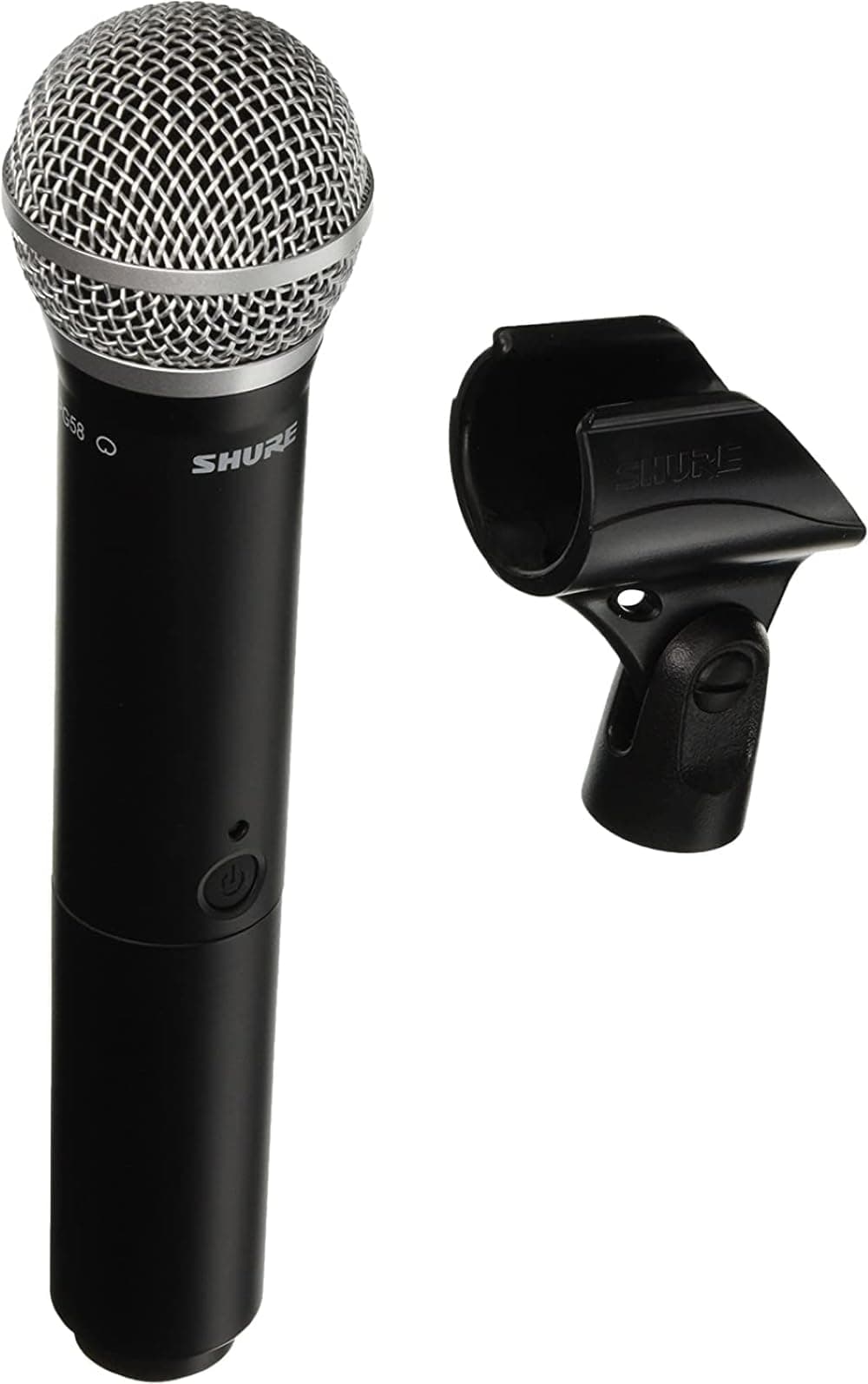 Shure BLX2 Handheld Transmitter with PG58 Vocal Mic Capsule for BLX Wireless Systems, Receiver Sold Separately, H9 Band (BLX2/PG58-H9)