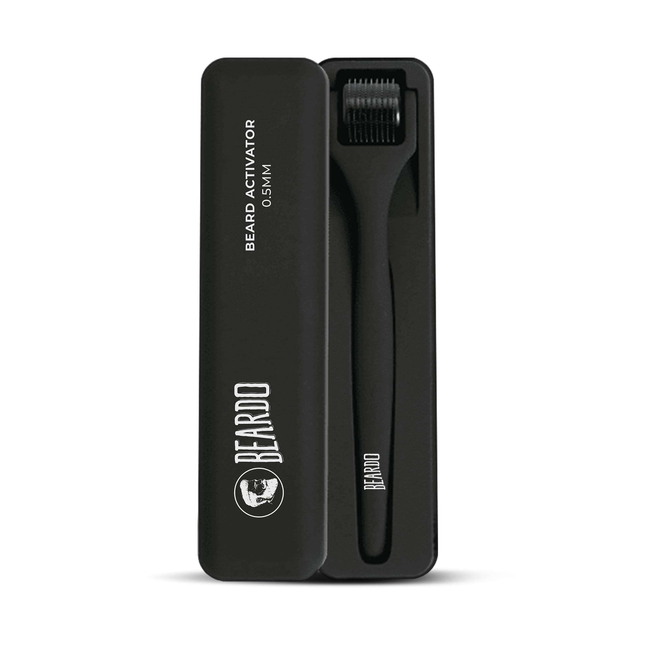 Beard Activator Derma Roller for Men, 540 - 0.5mm Chromium needles, Stimulates Hair Growth | Follicles activation | No Patchy Beard with Hair Growth Derma Roller