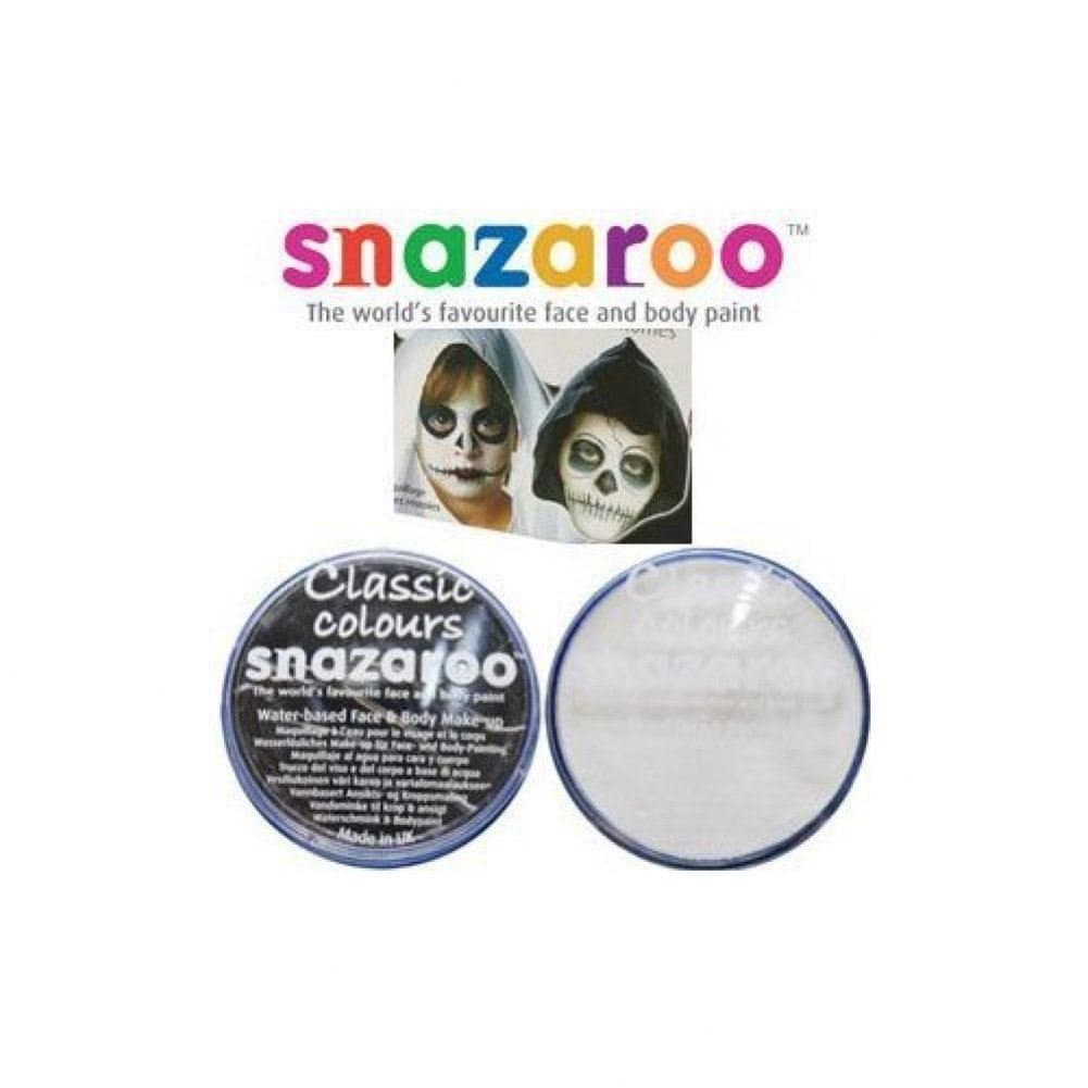 18ml White and Black Face Paint Bundle