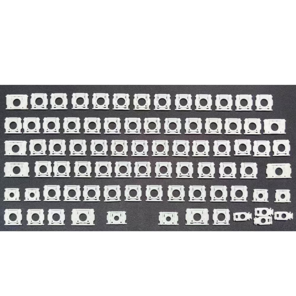 Replacement Full Keyboard Hinge Keycap Keys Scissor Clips Hinge Set Compatible with MacBook Pro/Air Retina 14/15/16'' Model A2442 A2485 A2681 A2779 A2780 A2941 A2918 A2992 A2991 A3113 2022-2025 Year