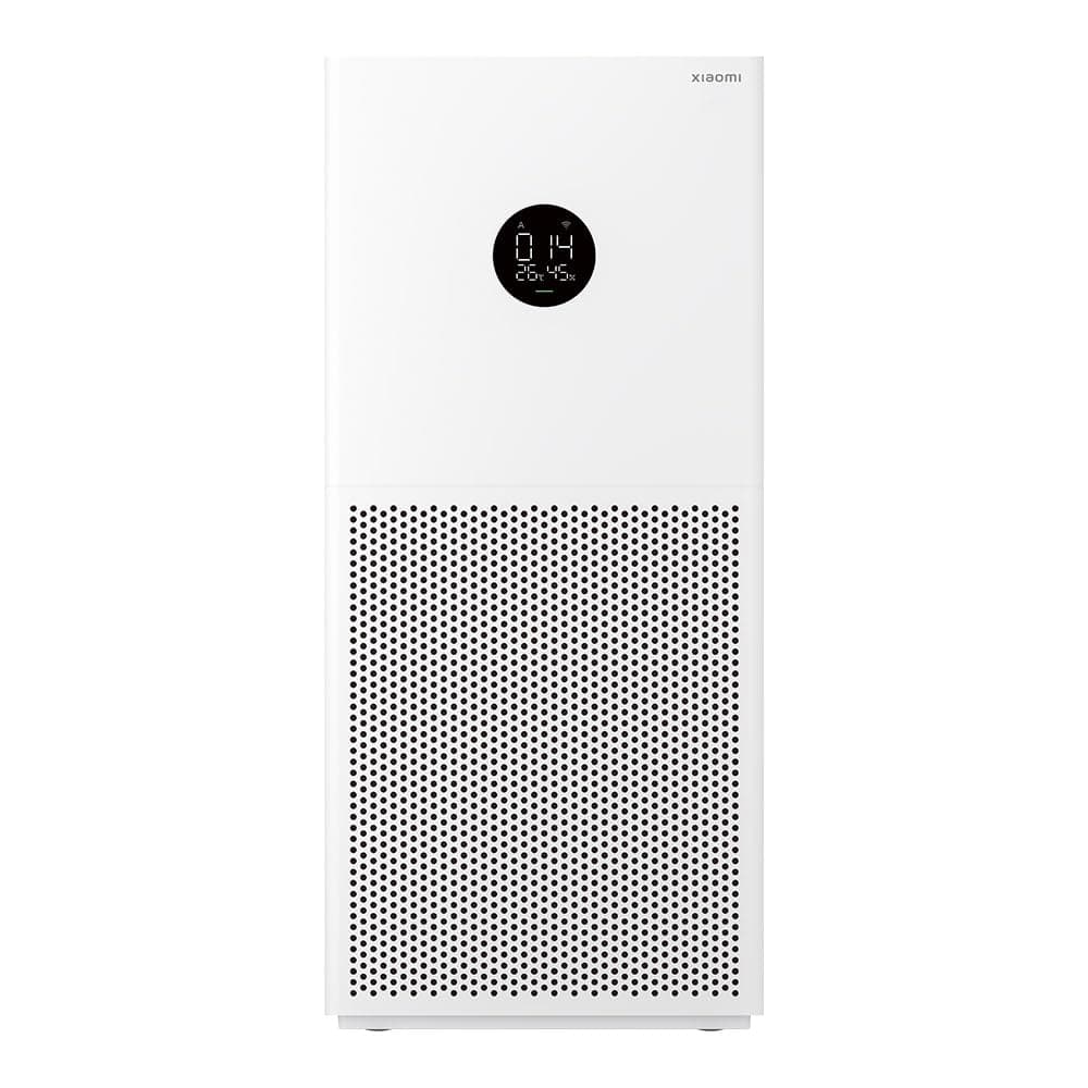 Xiaomi Smart Air Purifier 4 Lite with 75m² Coverage, App/Voice Control, Suitable For Large Room, 360 m³/h PCADR, Oled Touch Screen Display - Mi Home App, Works With Alexa - White