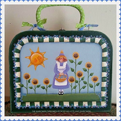 FORGET-ME-NOTS AND SUNFLOWERS BOX