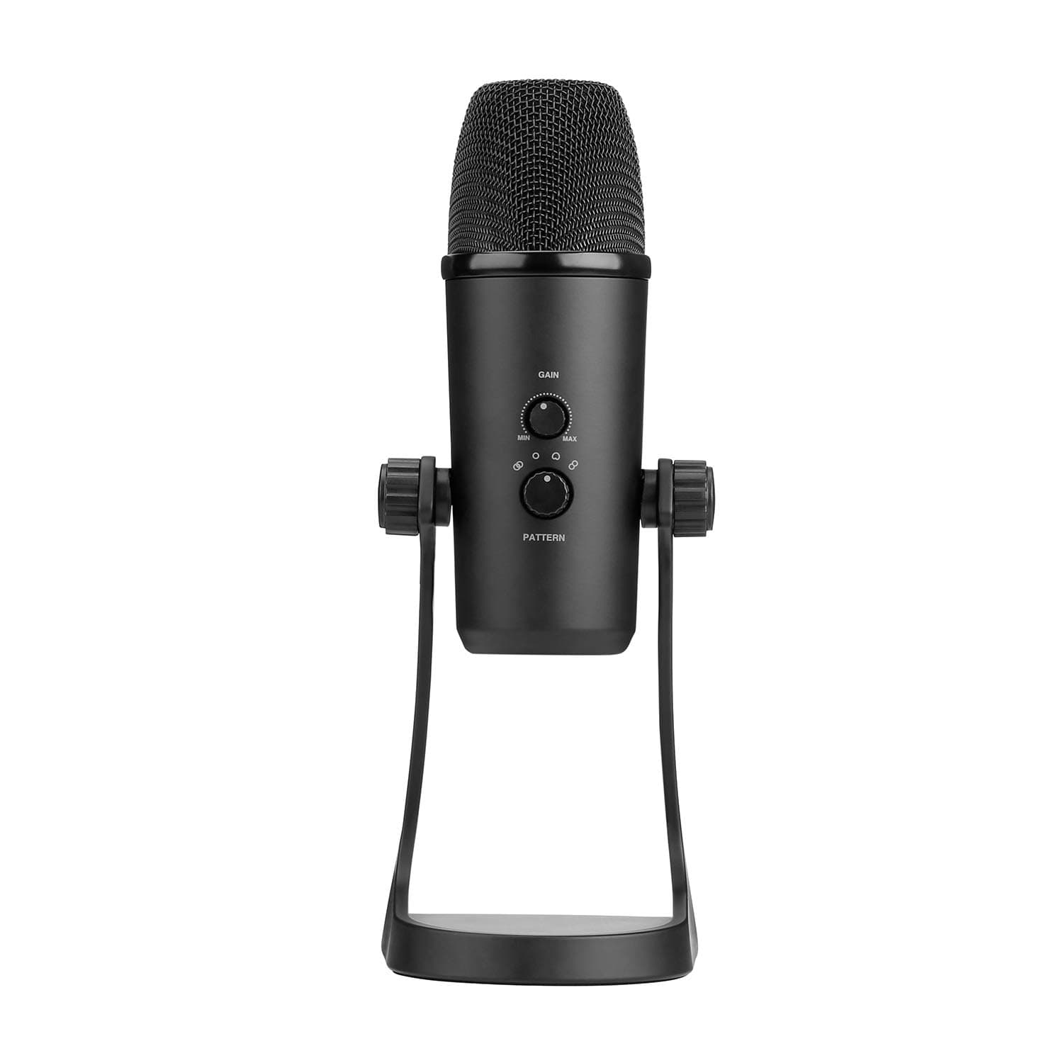 Boya USB Computer Microphone for Vlog Conference Live, BY-PM700 Live Condenser Microphone with Flexible Polar Pattern for Windows and Mac Tablet Recording Interview Vlog Game Podcast