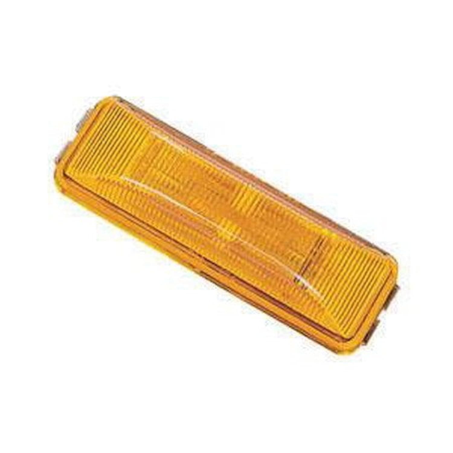 Peterson Manufacturing RV Trailer Camper Lighting Clearance Light Amber Rectangular PM V154A (1)