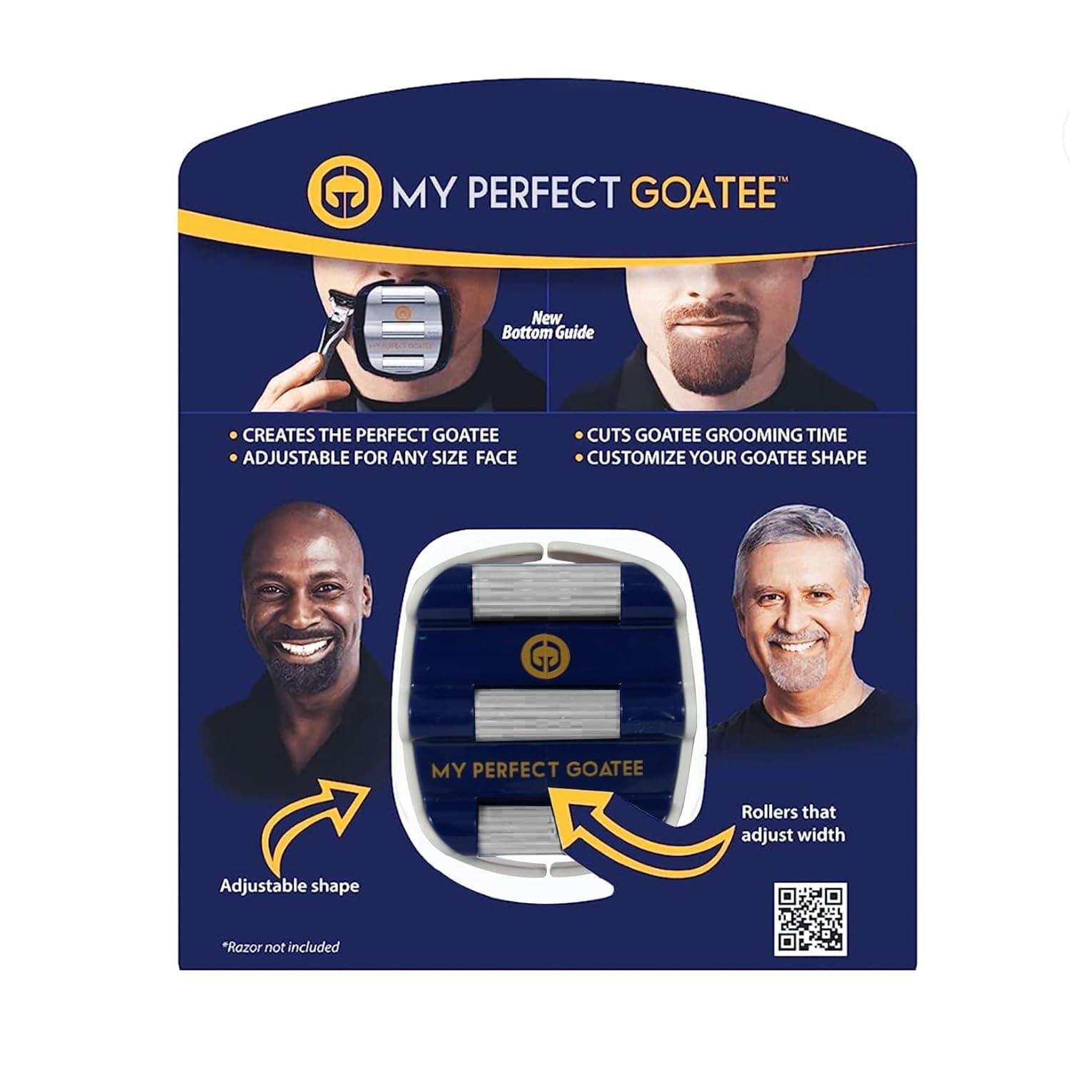 Goateesaver - The Goatee Shaving Template