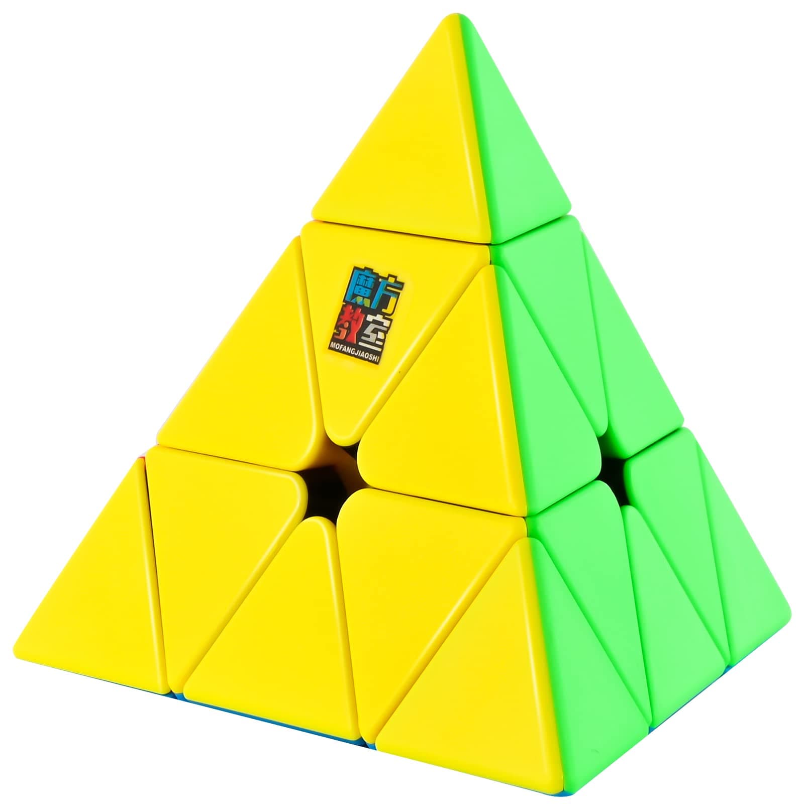 BroMocube Meilong Pyramid Magic Cube 3x3 WCA Competition Pyramid Speed Cube Educational Puzzle Toys for Children