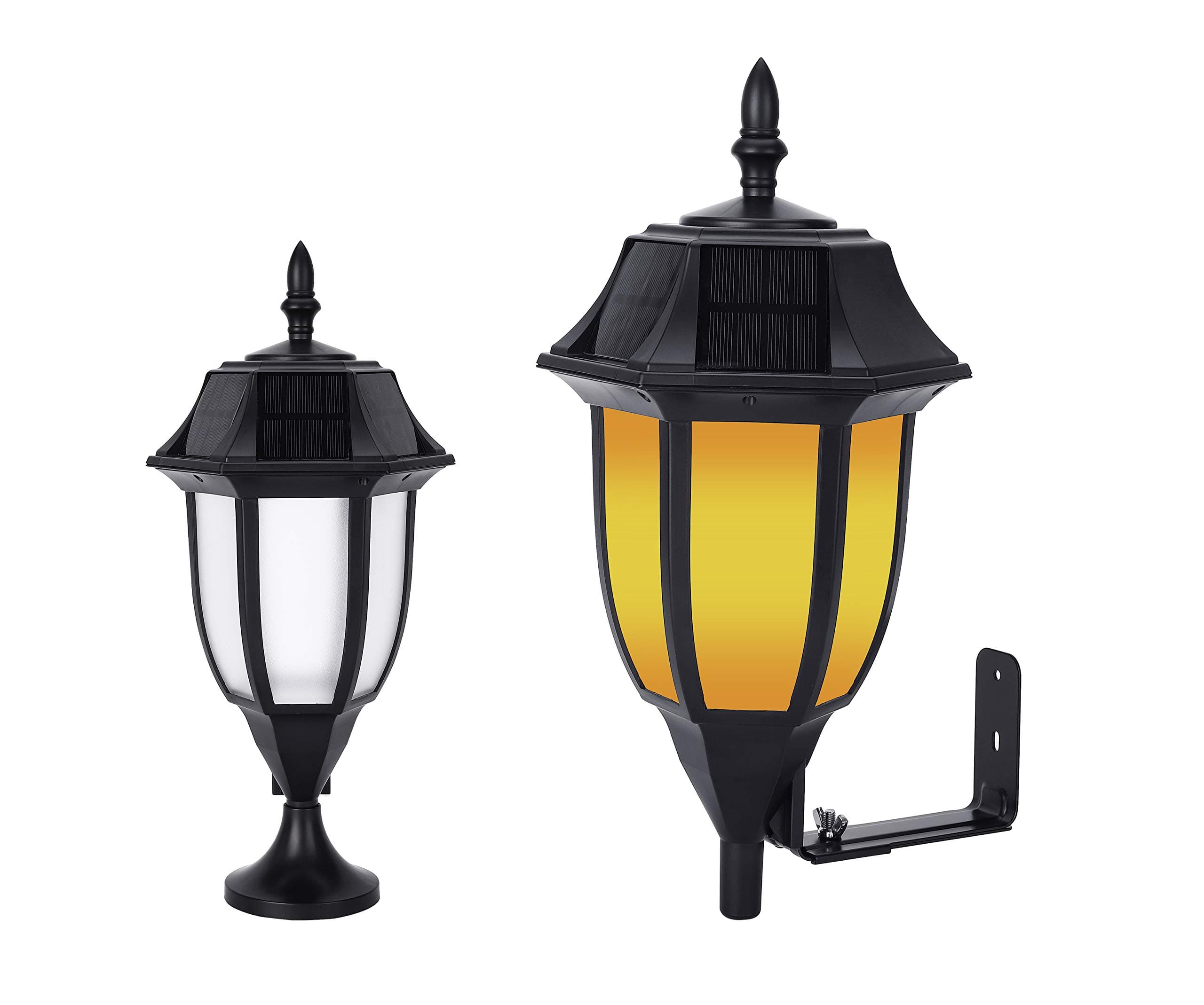 TECHKOSKL-502 Outdoor Pillar Light, Black