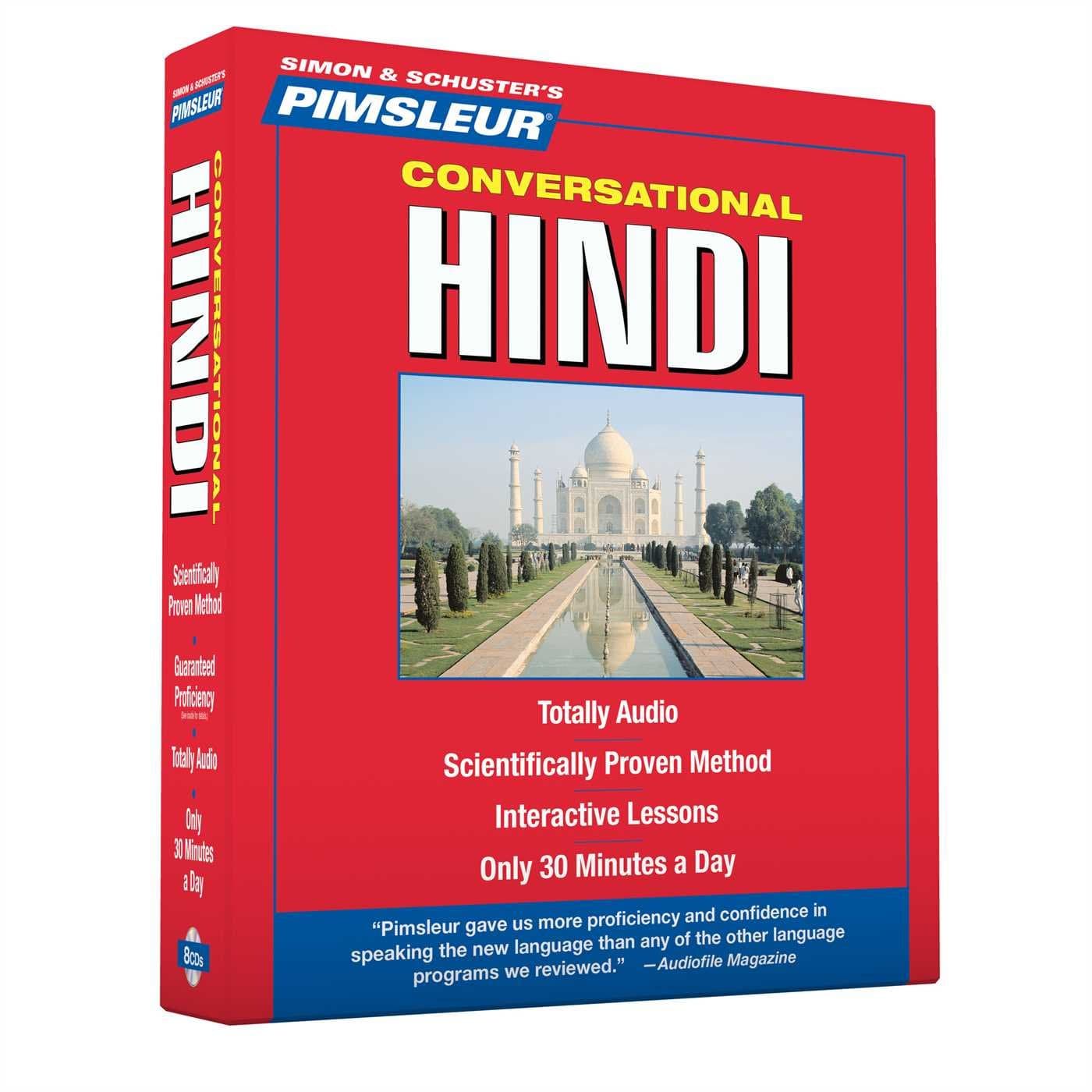 Pimsleur Hindi Conversational Course - Level 1 Lessons 1-16 CD: Learn to Speak and Understand Hindi with Pimsleur Language Programs (1) Audio CD – Audiobook, October 17, 2006