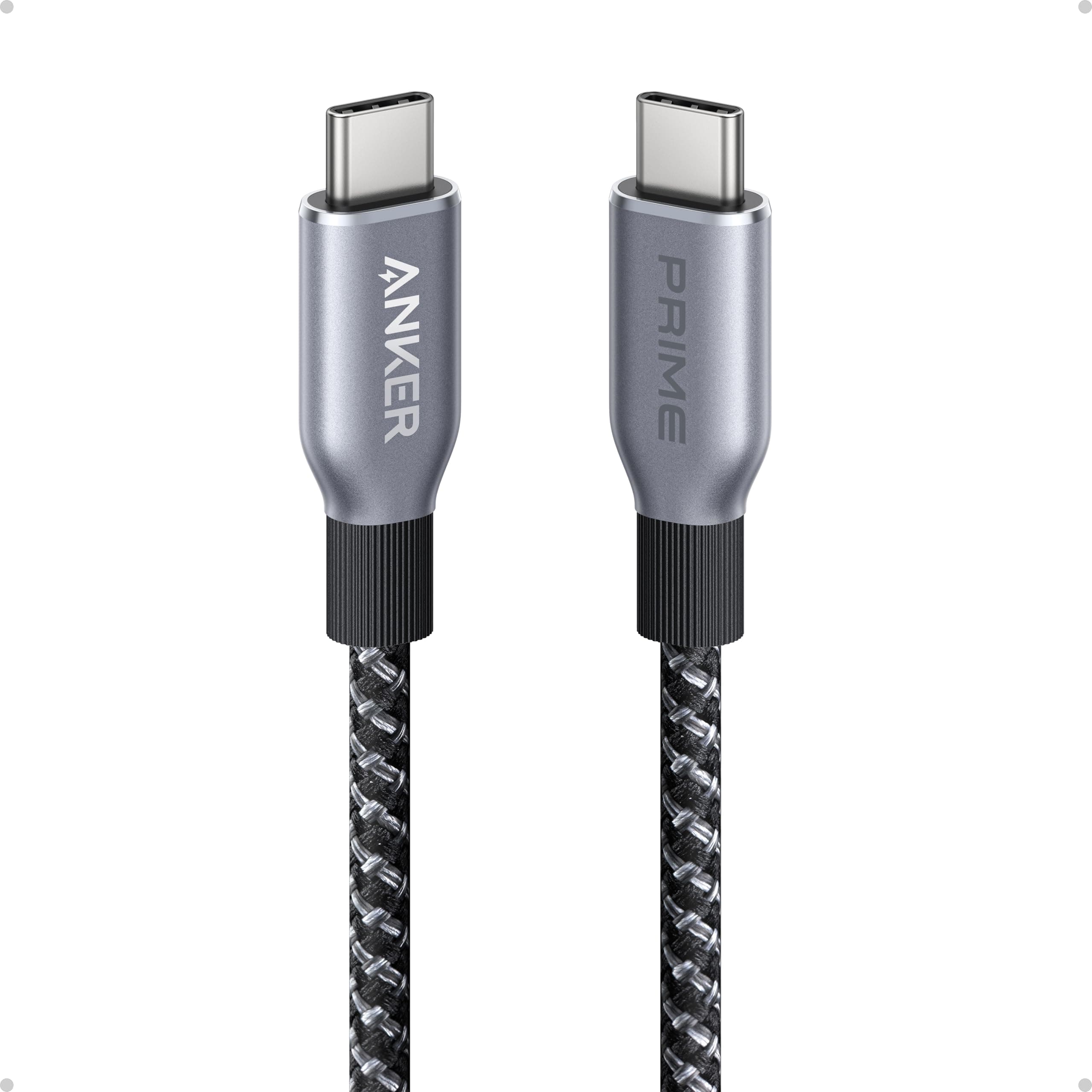 Anker Prime USB C to USB C Cable, 240W 3 ft Fast Charging USB C Cable, USB 2.0 Cable for MacBook Pro, iPhone 17/16/15, iPad Pro, Samsung Galaxy,and More
