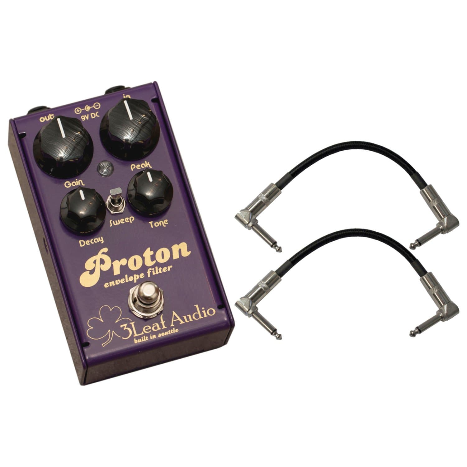 3 Leaf Audio Proton V3 Envelope Filter New 2015 Version w/ 2 Patch Cables