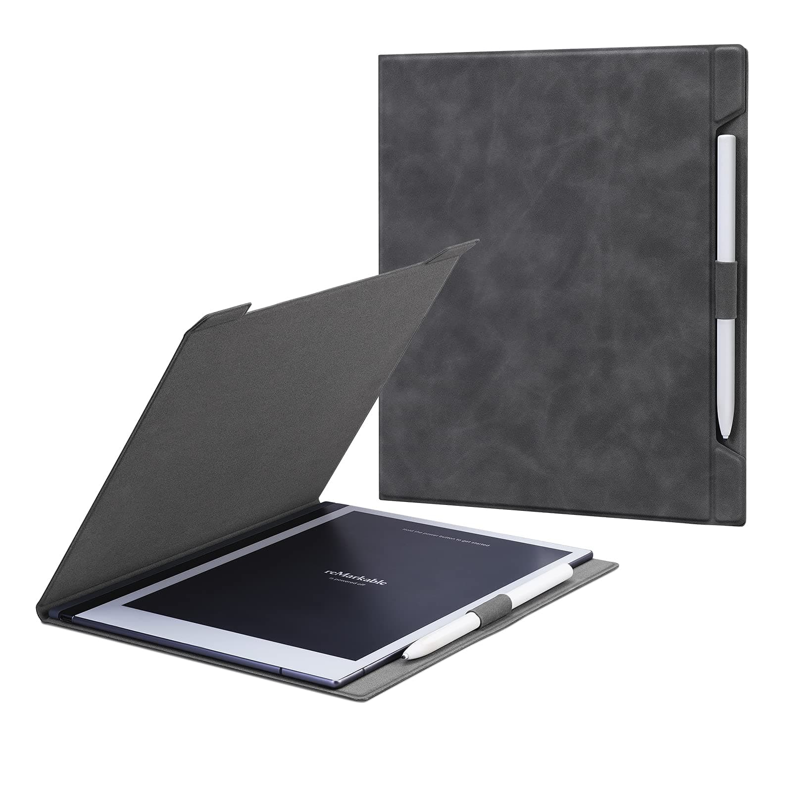 OLAIKE Compatible with Remarkable 2 10.3" 2020 Paper Tablet Case, PU Leather Smart Protective Cover, Bulit-in Magnet/Pen Holder (Not for Remarkable 1)