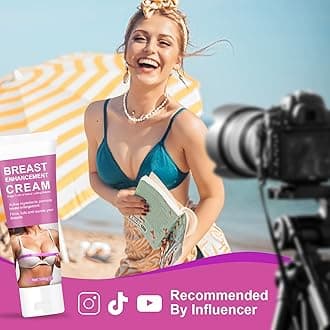 Breast Cream - 100g Enlargement Cream for Lift, Firmness & Fuller Breasts | Gentle Plant-Based Formula