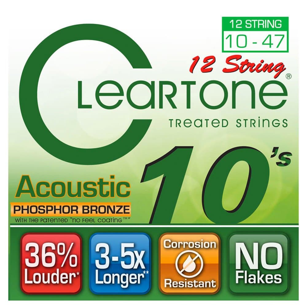 Cleartone CL741012 Game by 12 String Acoustic Green