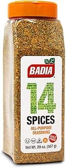 Badia 14 Spices Seasoning ZERO SALT Sodium and Gluten Free 20 oz- 567 gm