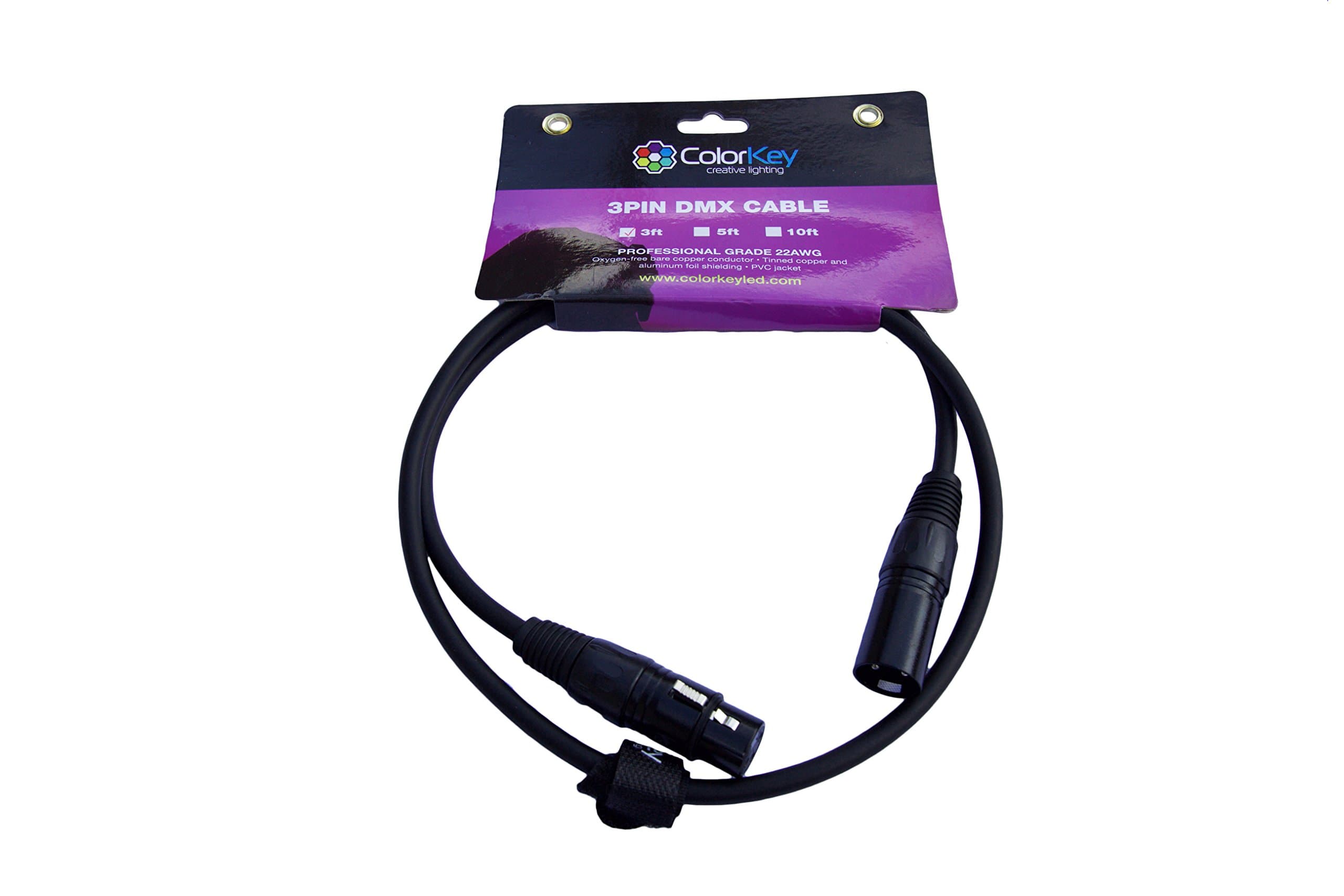 ColorKey CKC-03DMX DMX 3 Pin Cable