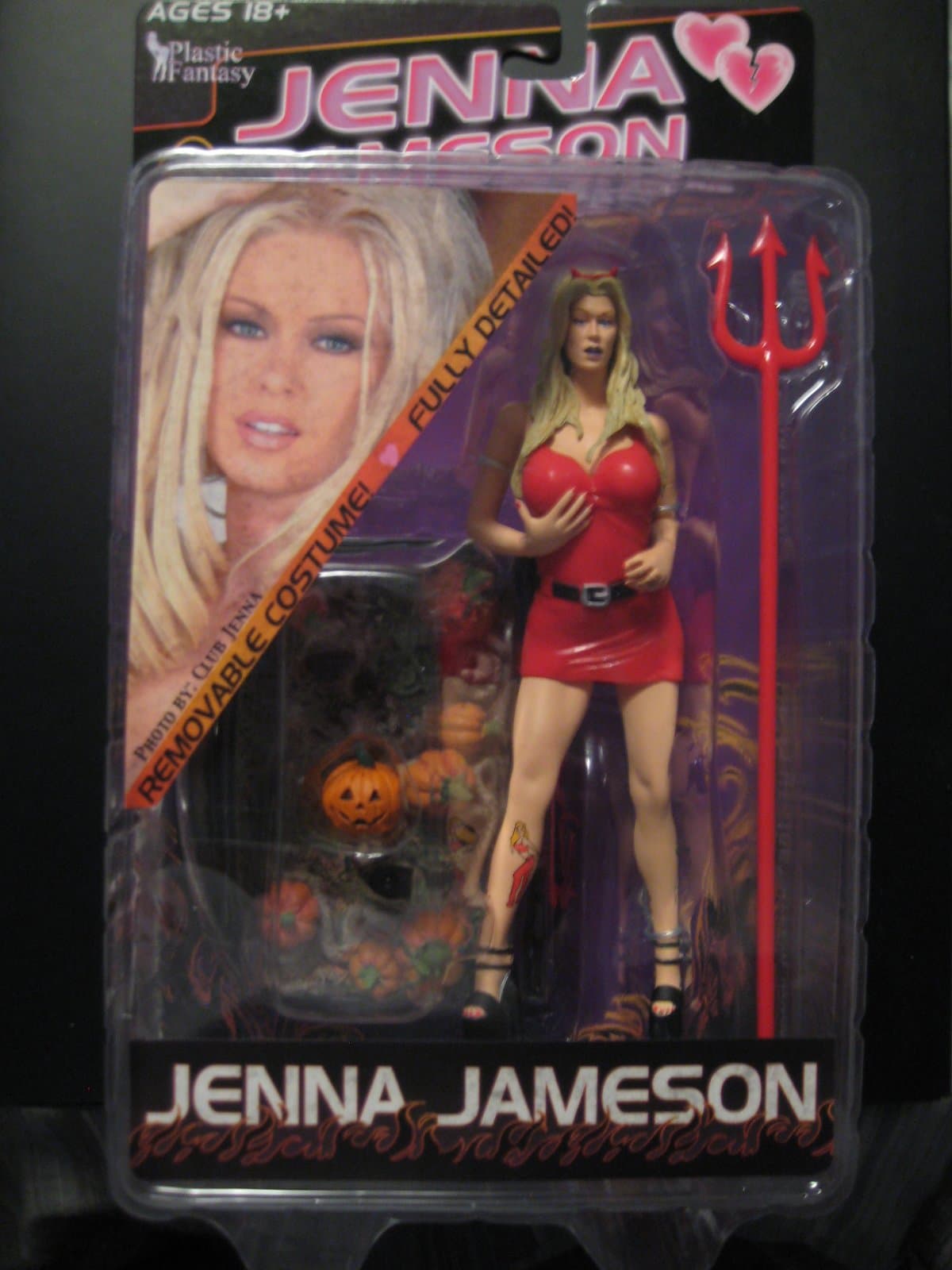 Jenna Jameson Action Figure - Red Devil Dress