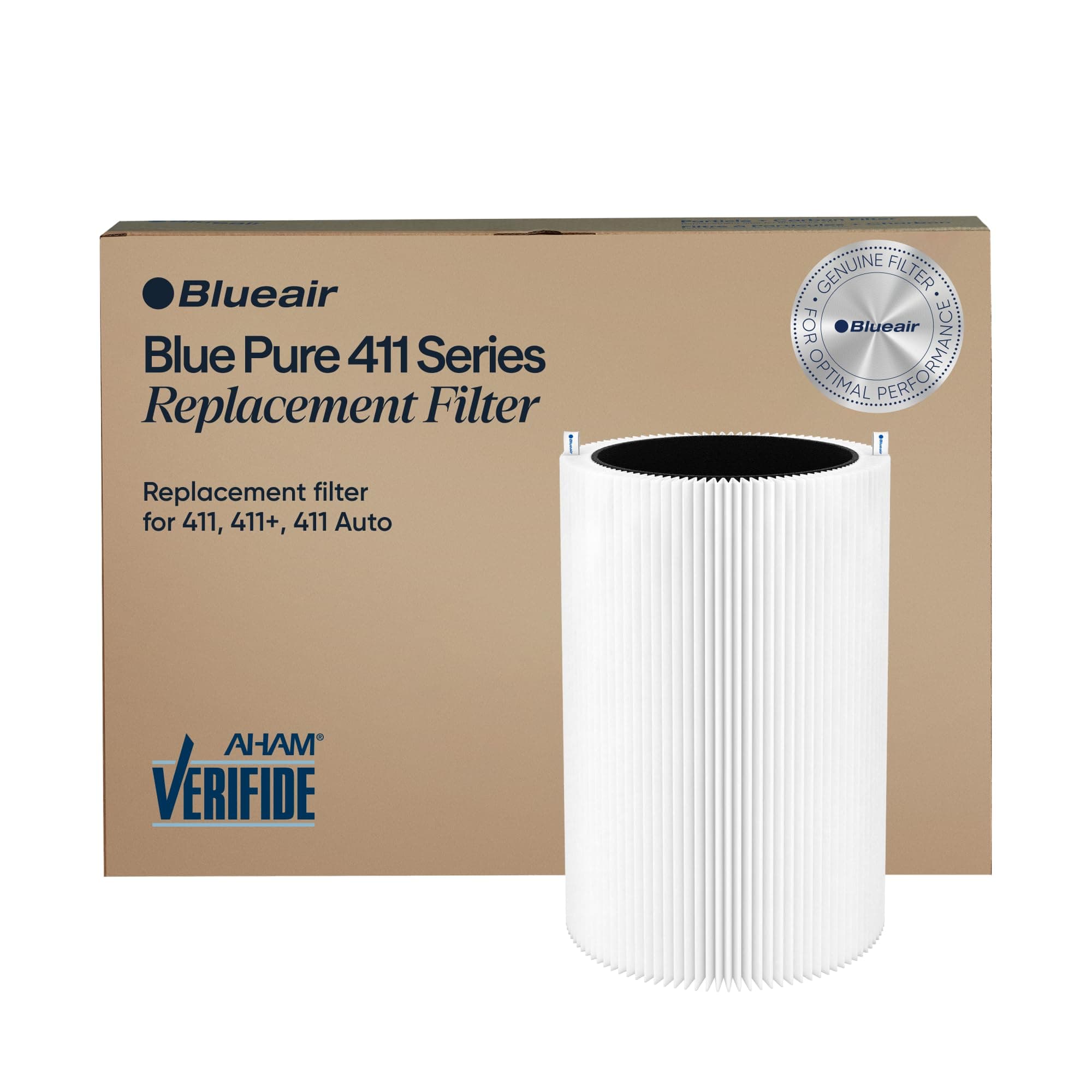 Blue Pure 411+ Genuine Replacement Filter, Particle and Activated Carbon