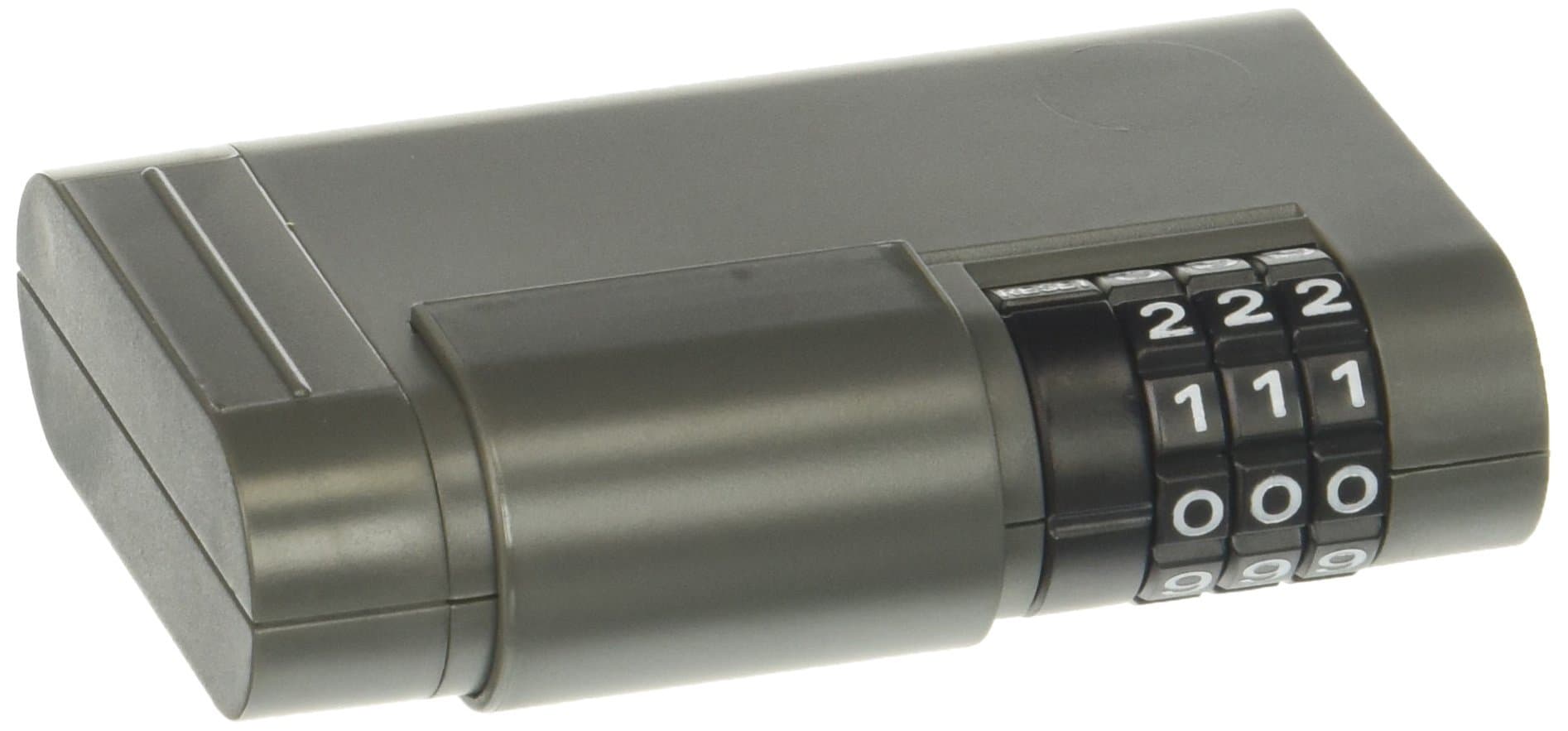 KIDDE SAFETY 001844 Lock Magnet Key Case, Gray,Grey