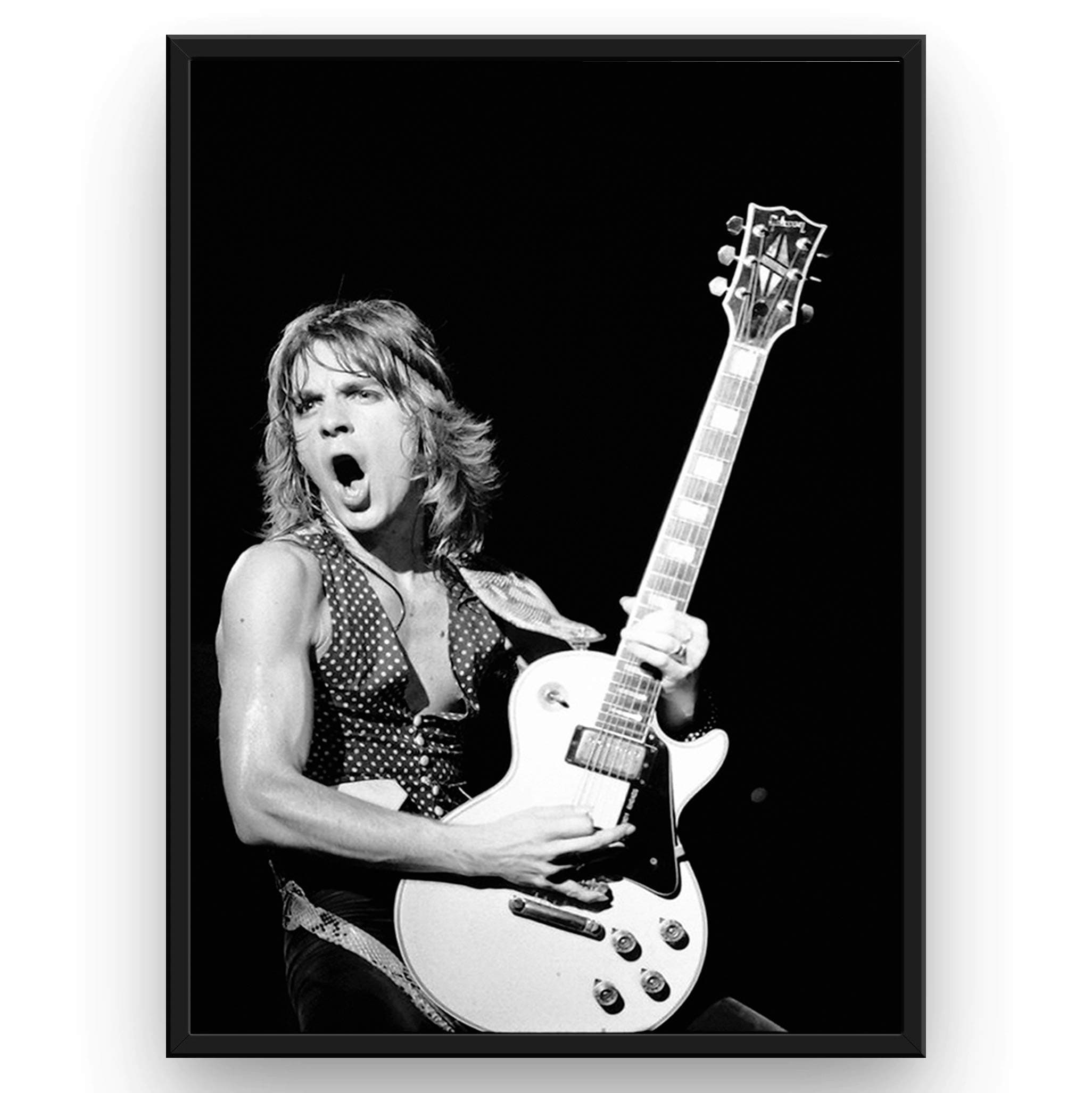 Randy Rhoads 13x19 Poster Quality Black And White Print