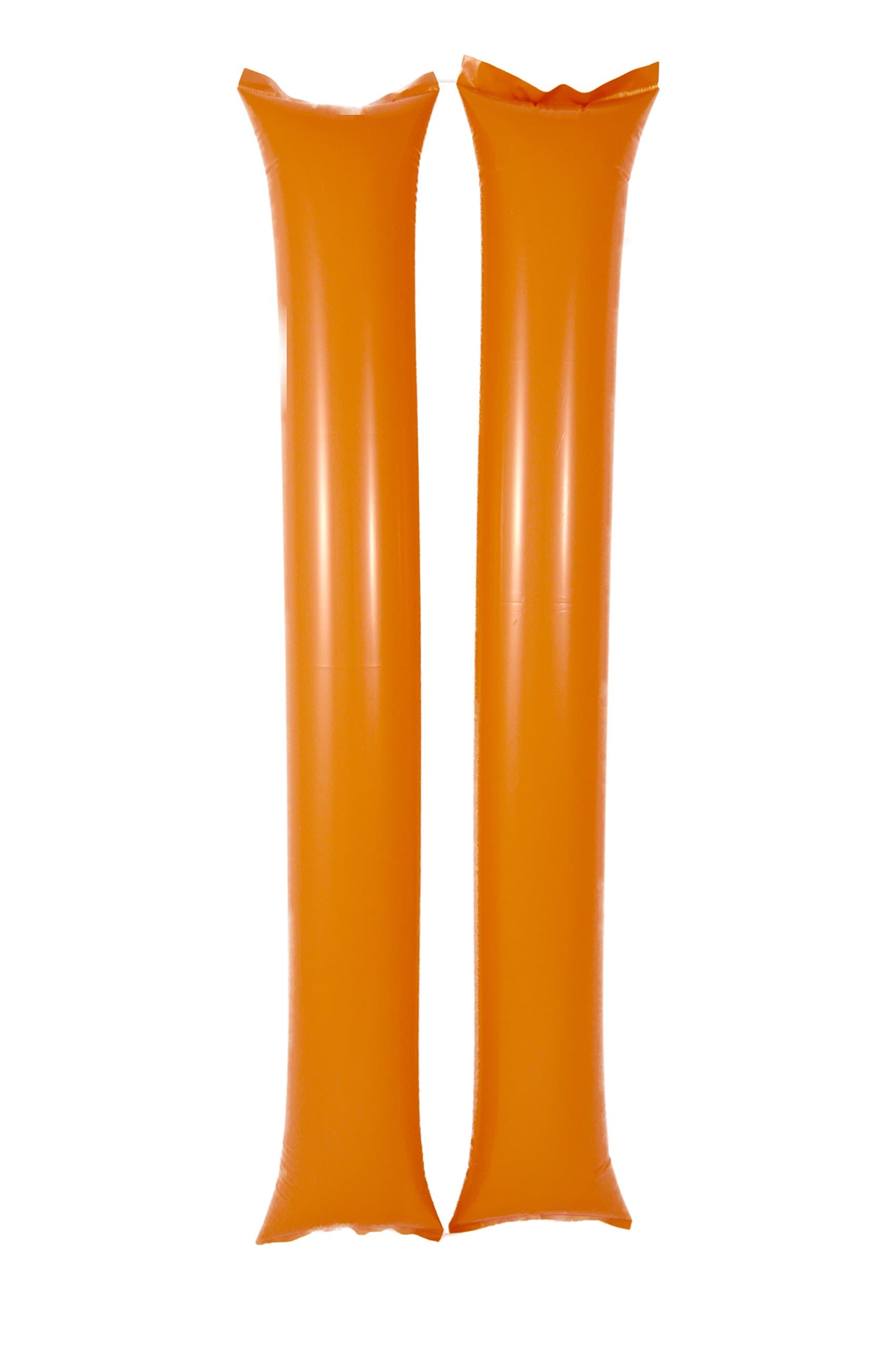 Thunder Sticks Orange Inflatable Noisemakers (5 Pairs)