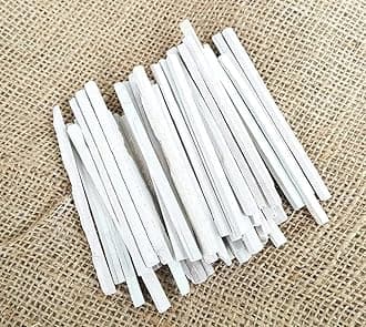 Edible Slate Pencils/Slate Bars White Pencils/Natural Limestone Slate Chalk Pencils/Earthy Goodies Edible Thin Slate Chalk Pencils (Pack Of 120) (800 grms)