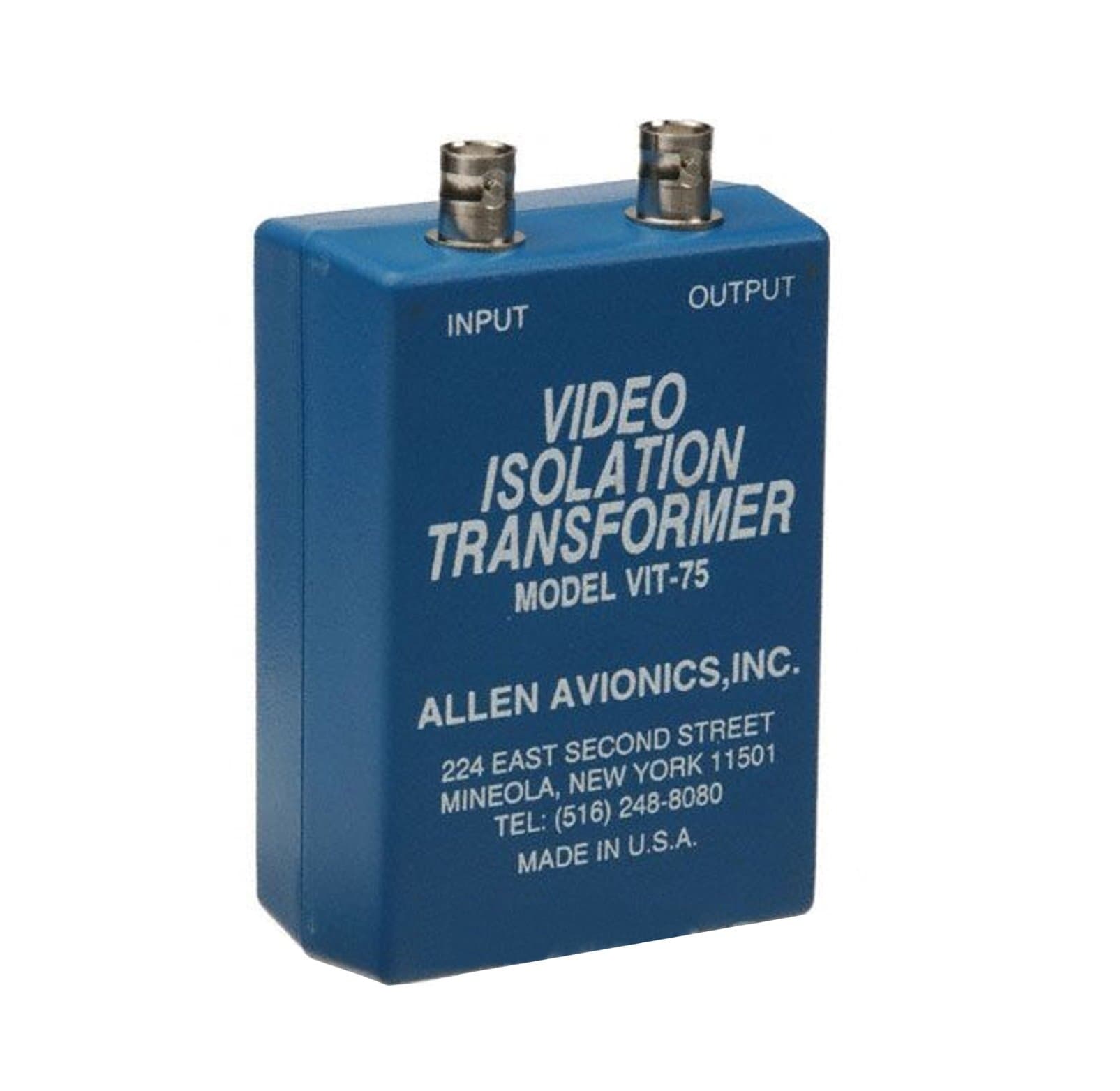 VIT-75 Single Channel Composite Video Isolation Transformer