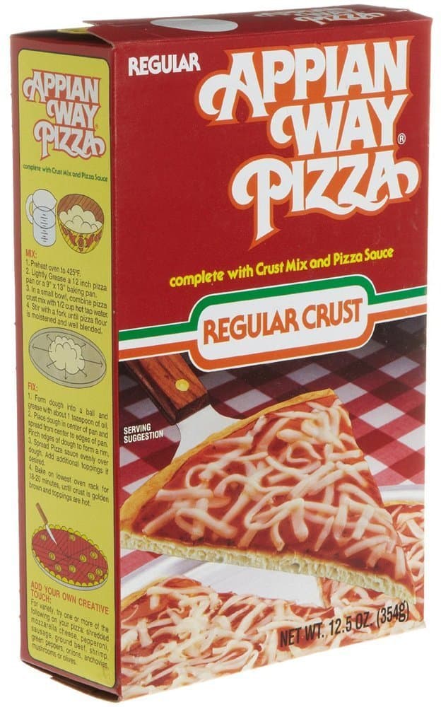 Appian Way REGULAR Crust PIZZA MIX 12.5oz (2 pack)