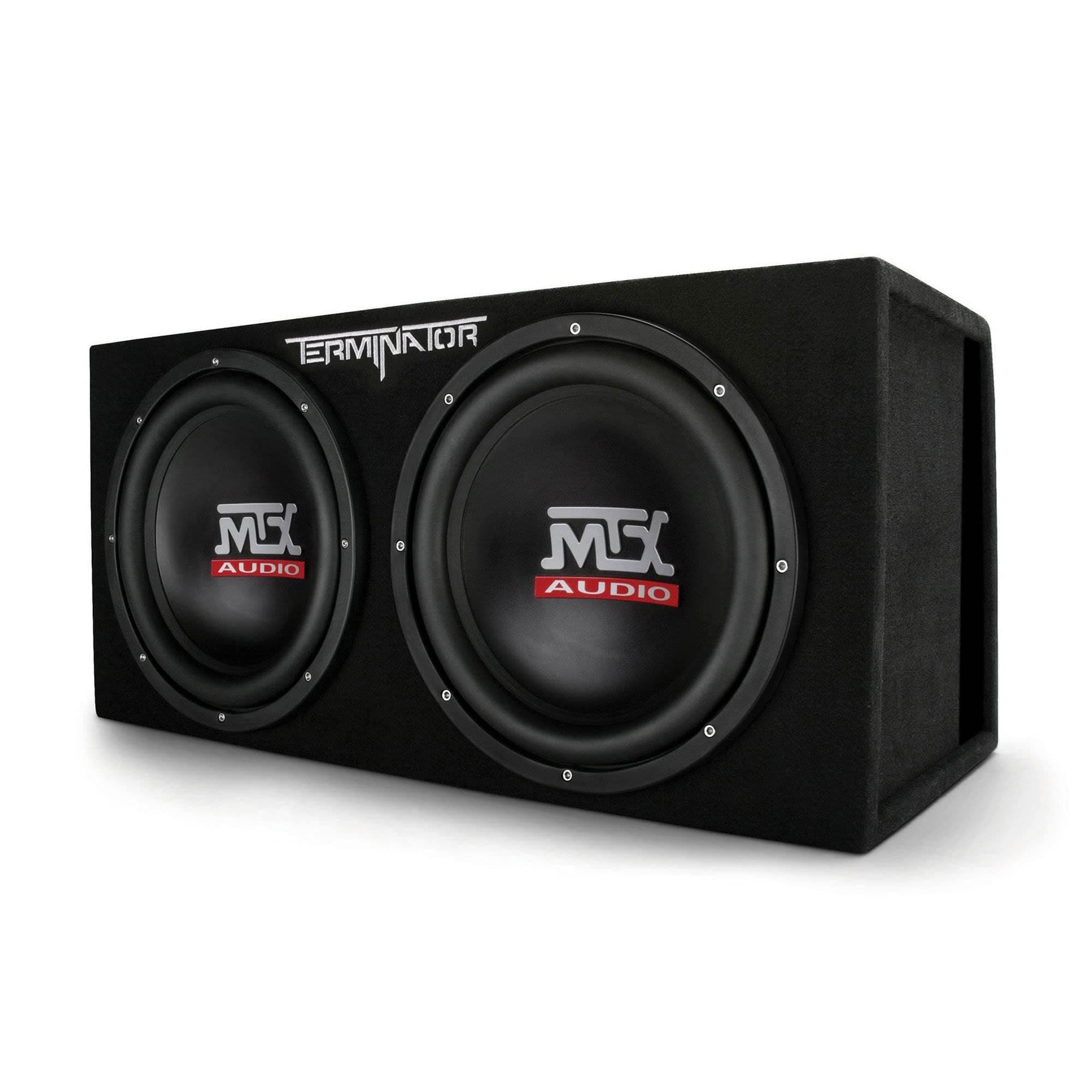 MTX TNE212D2 12" 1200W Dual Vented Car Subwoofer
