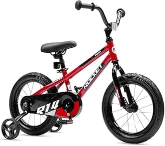 Royalbaby Rocket Kids Bike Toddlers 12 inch 14 inch 16 inch 18 Inch Wheel Bicycle Beginners Boys Girls Ages 3-8 Years, Training Wheel Or Kickstand
