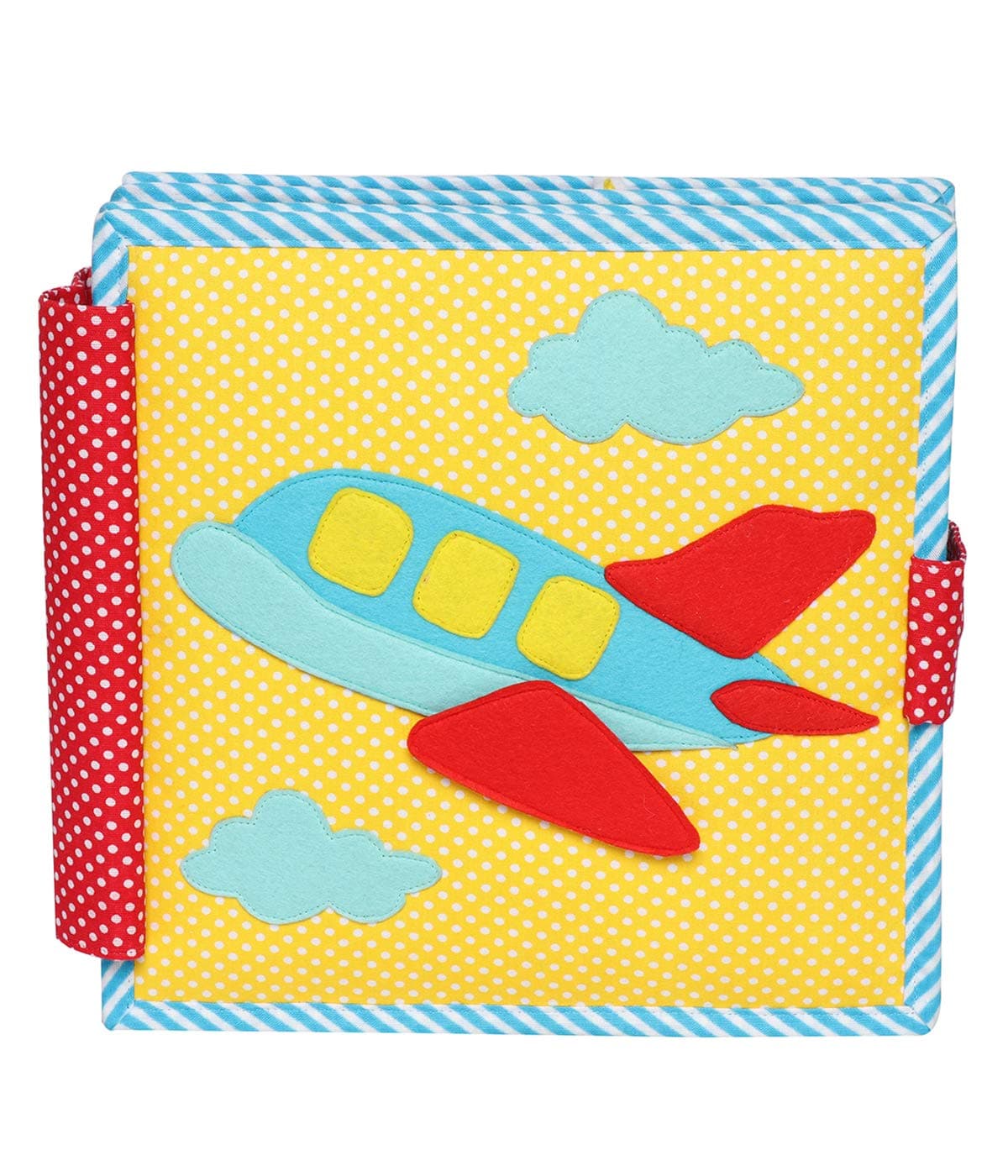 cubs and calves Interactive Fabric Fly High -6 Page Quiet Book, Multicolour, 6 Months-7 Years