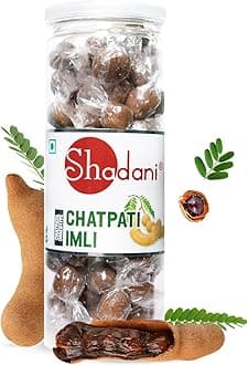Shadani Chatpati imli (140g) Tangy Tamarind Candy/Toffee | Khatta Meetha Imli Goli For Kids & Adults | Juicy Sweet & Tangy Candy | Classic Indian Flavour