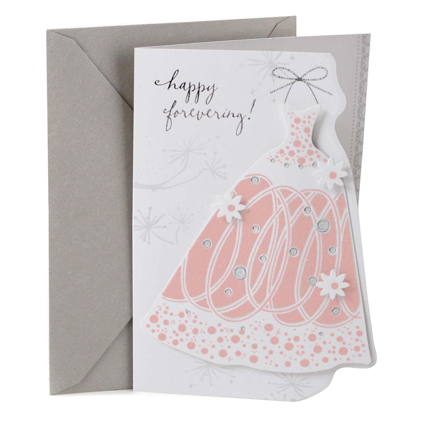 Hallmark Wedding Shower Greeting Card (Dress)