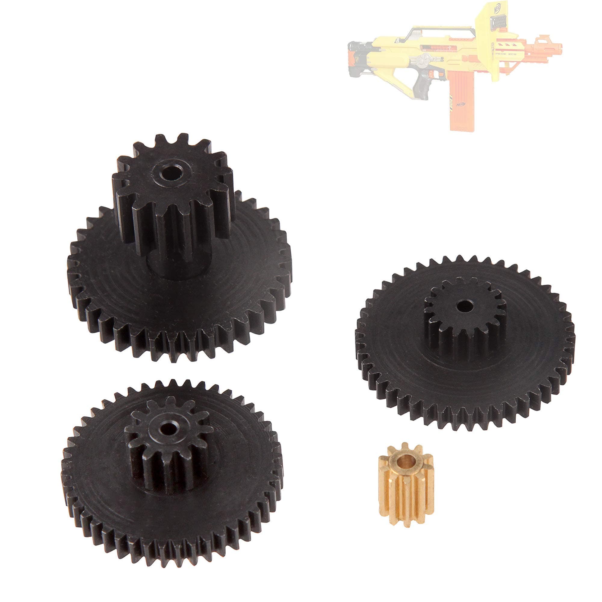 WORKER Upgraded Gear Mod Kit Set for Nerf N-Strike Stampede ECS