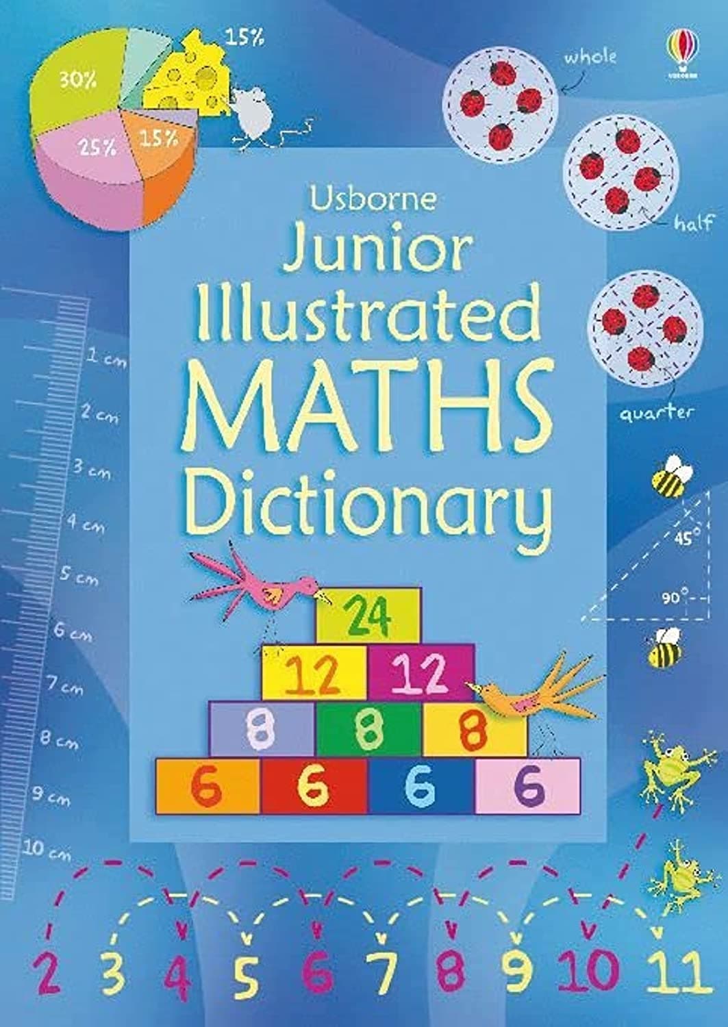 Junior Illustrated Maths Dictionary (Usborne Dictionaries) [Paperback] [Jan 01, 2012] Rogers Kirsteen, Large Tori