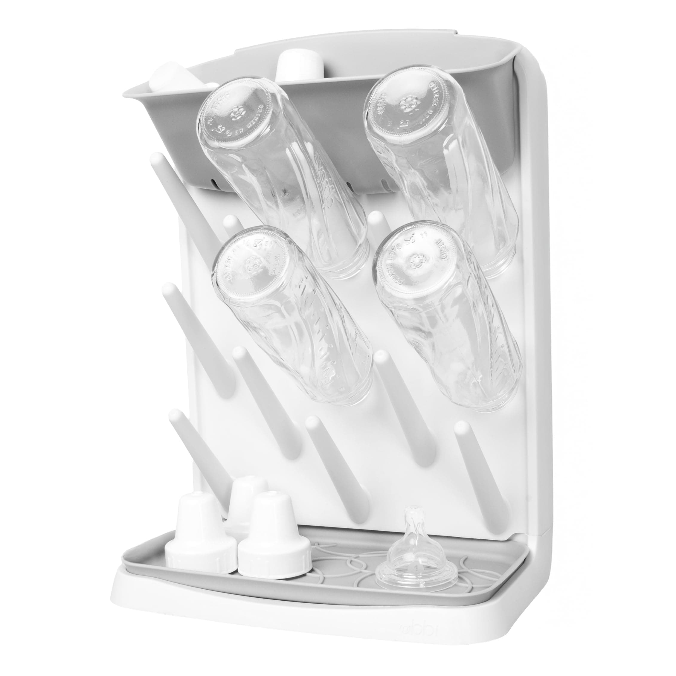 vertical bottle drying rack