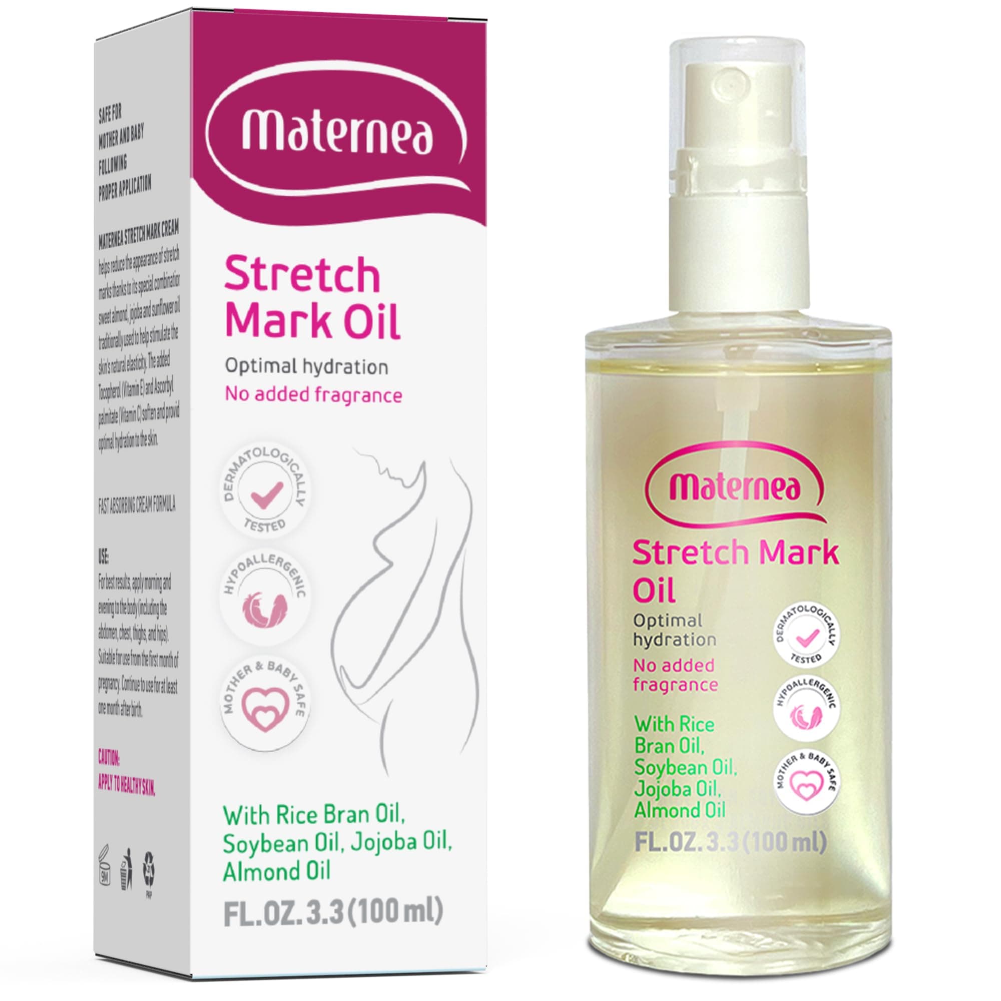 Stretch Mark Prevention Oil