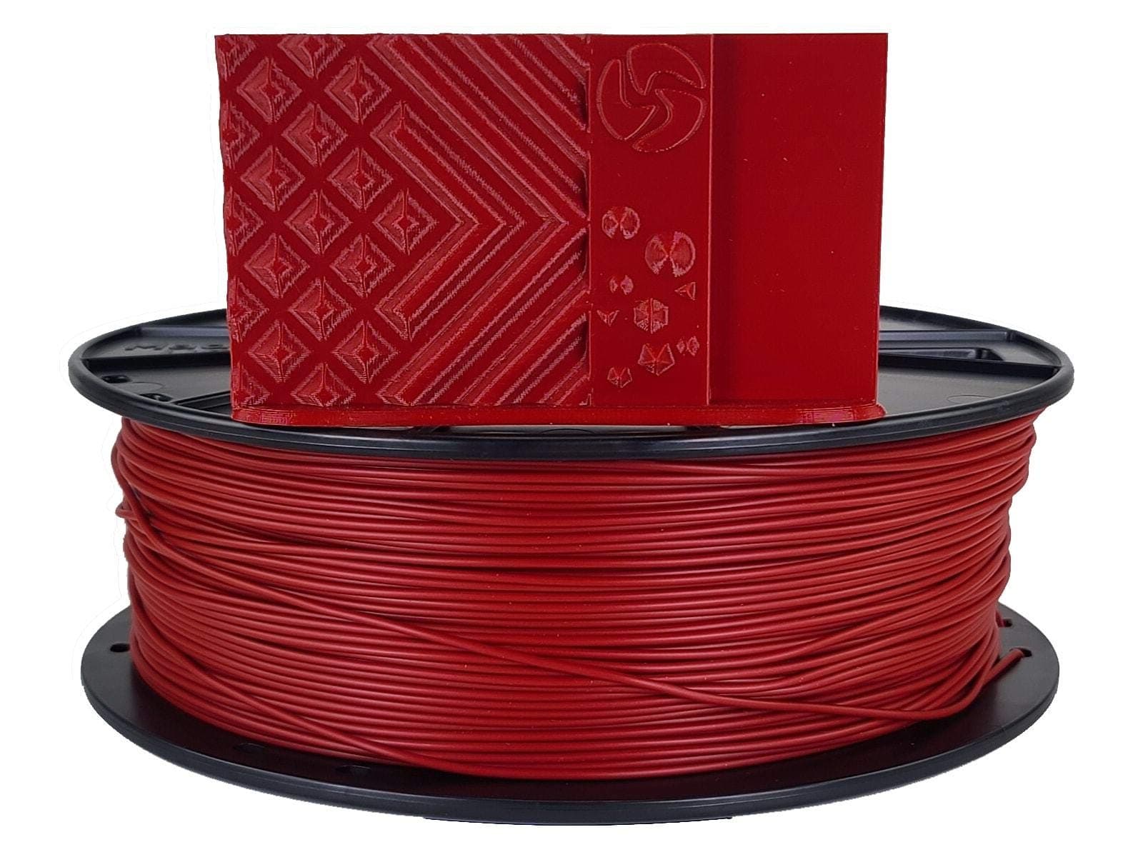 3D­FUEL FUELING YOUR CREATIVITY 3D Fuel Pro PLA (PLA+) 3D Printing Filament, Made in USA with High Impact Strength & Dimensional Accuracy +/- 0.02 mm, 1 kg (2.2 lbs) 1.75mm Spool in Iron Red