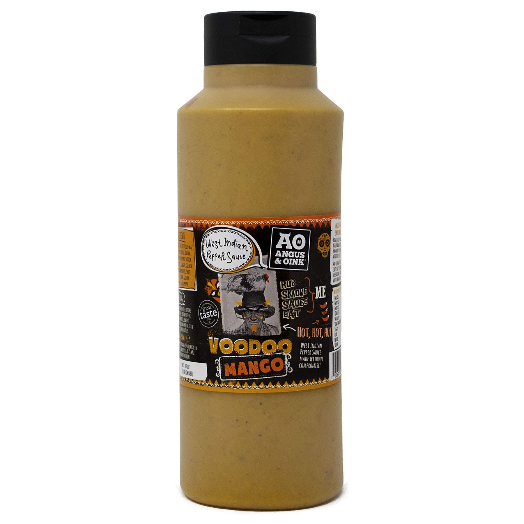 Voodoo Mango West Indian Pepper Sauce - 1 Litre
