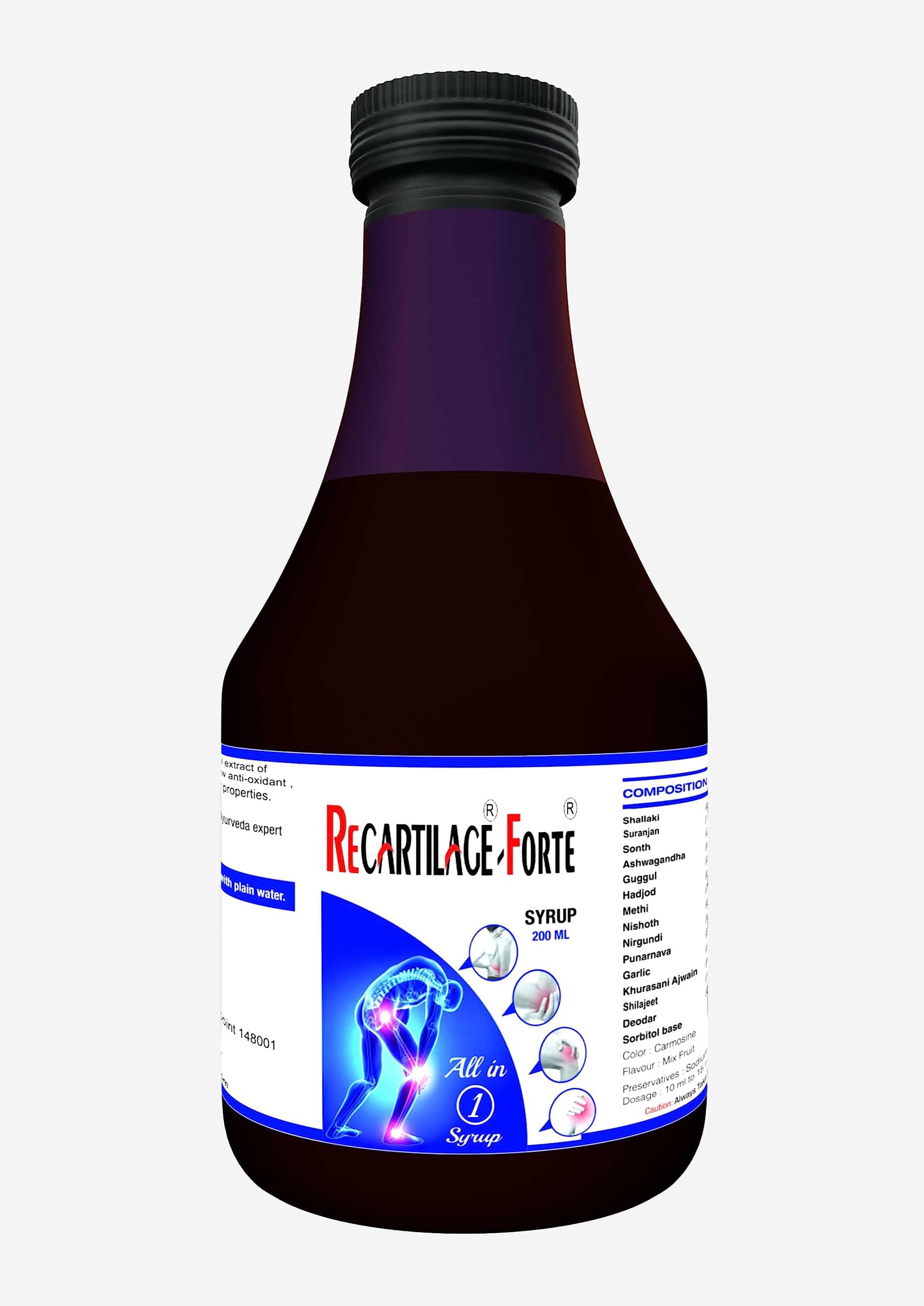Ever young: Recartilage Forte, joint flexibility, ever young 200 ml syrup