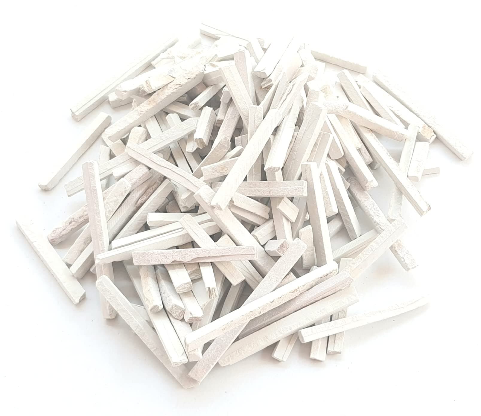 Generic White Color Slate Pencils For Writing Thin (250 Grams)