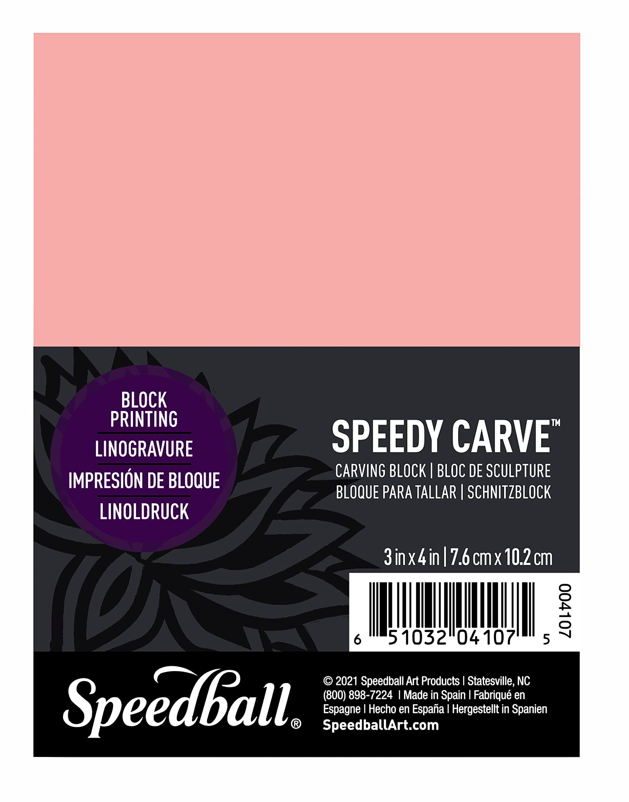 Speedball Speedy-Carve Block Bulk-3"X4"